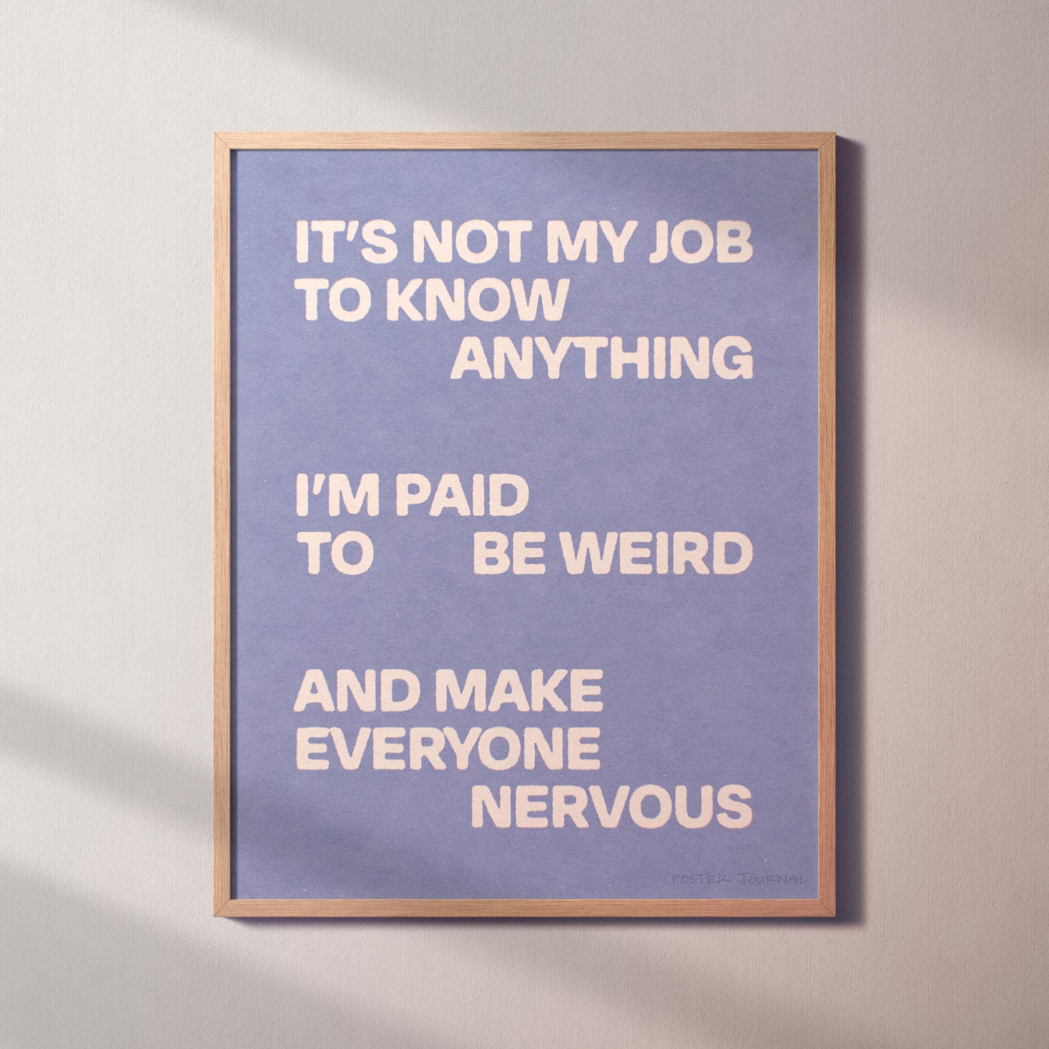 NERVOUS PRINT