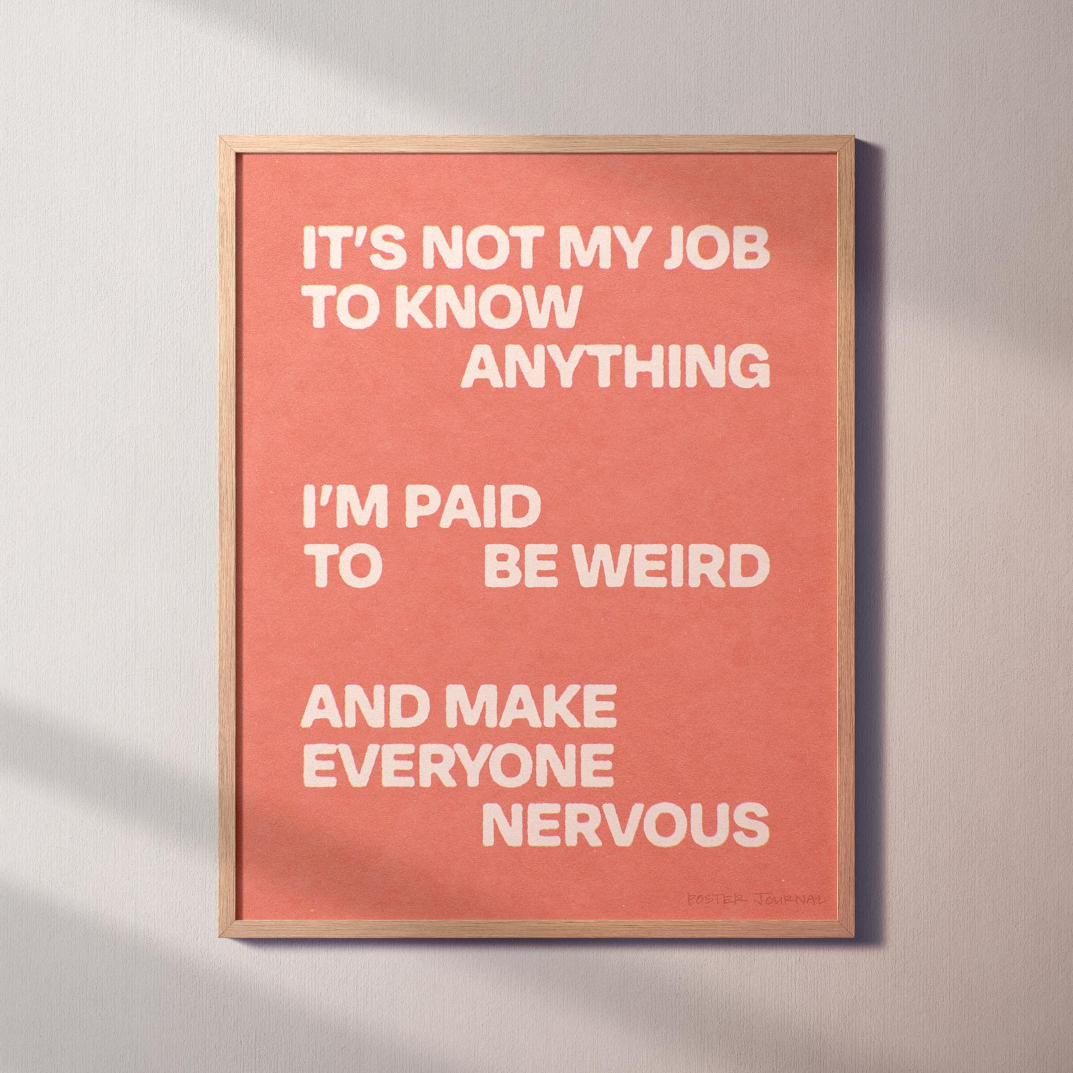 NERVOUS PRINT