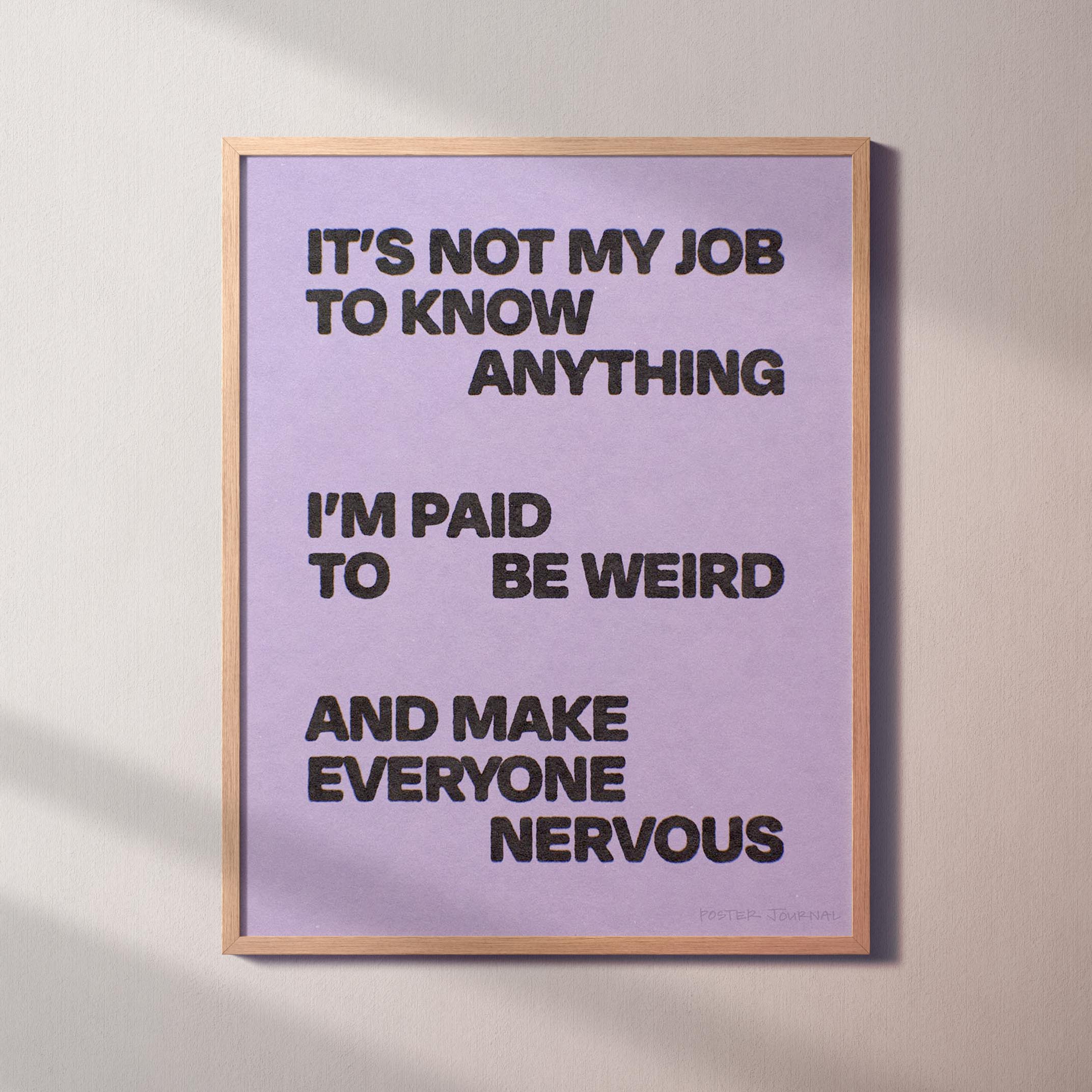NERVOUS PRINT