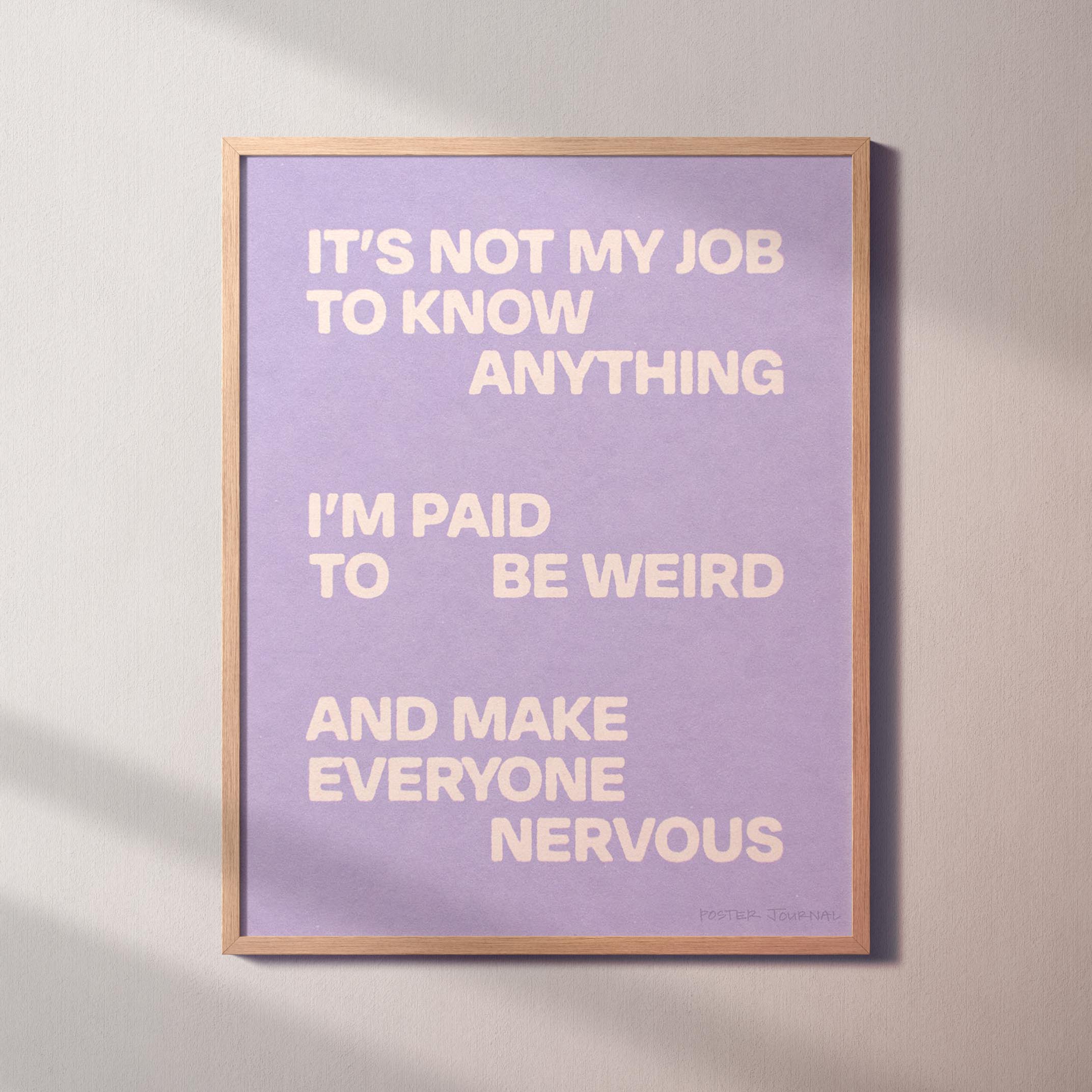 NERVOUS PRINT