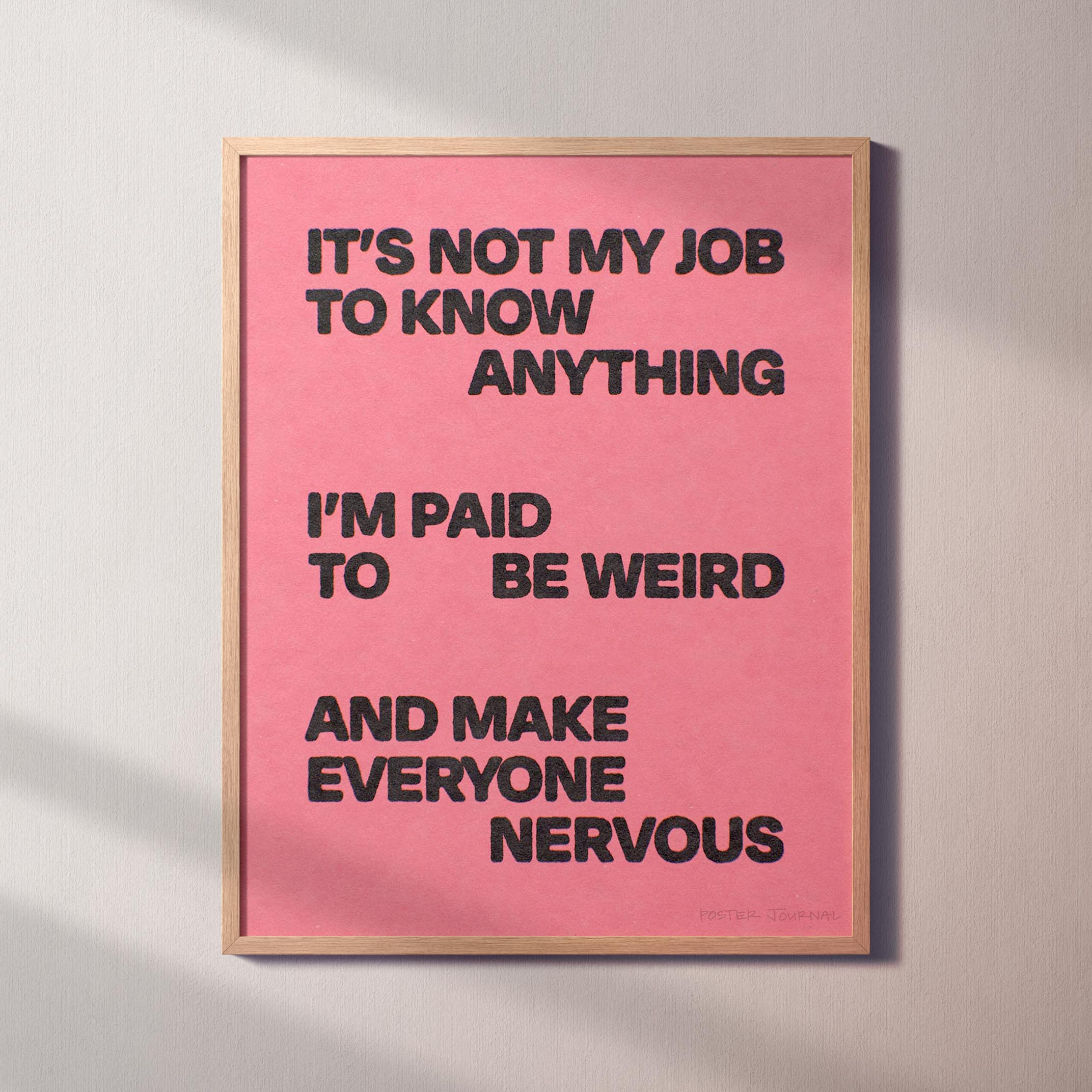 NERVOUS PRINT