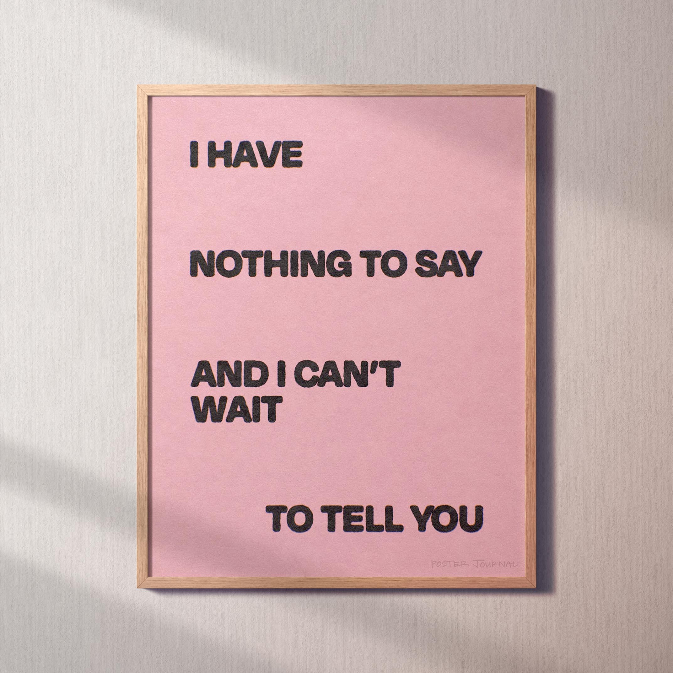 NOTHING PRINT