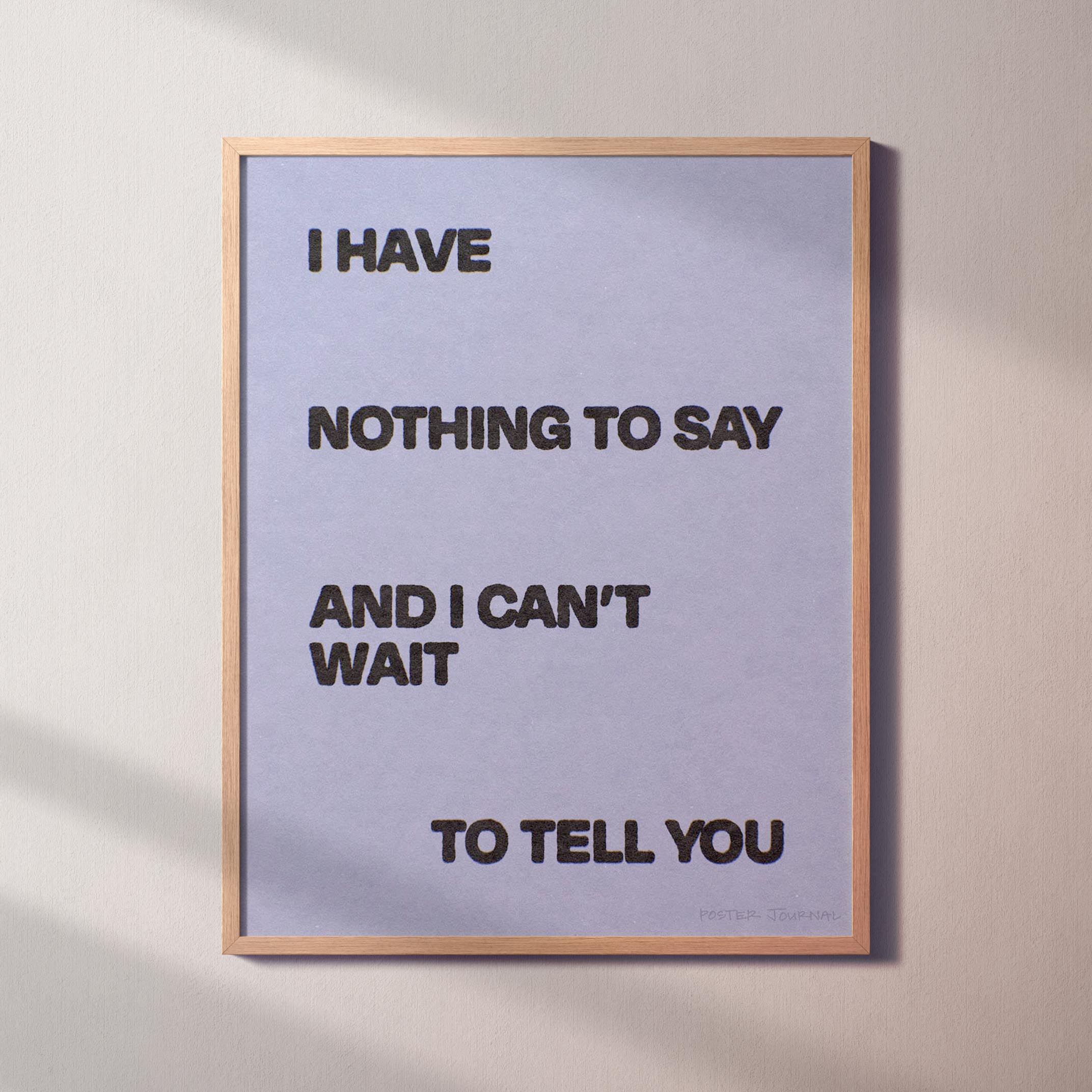NOTHING PRINT