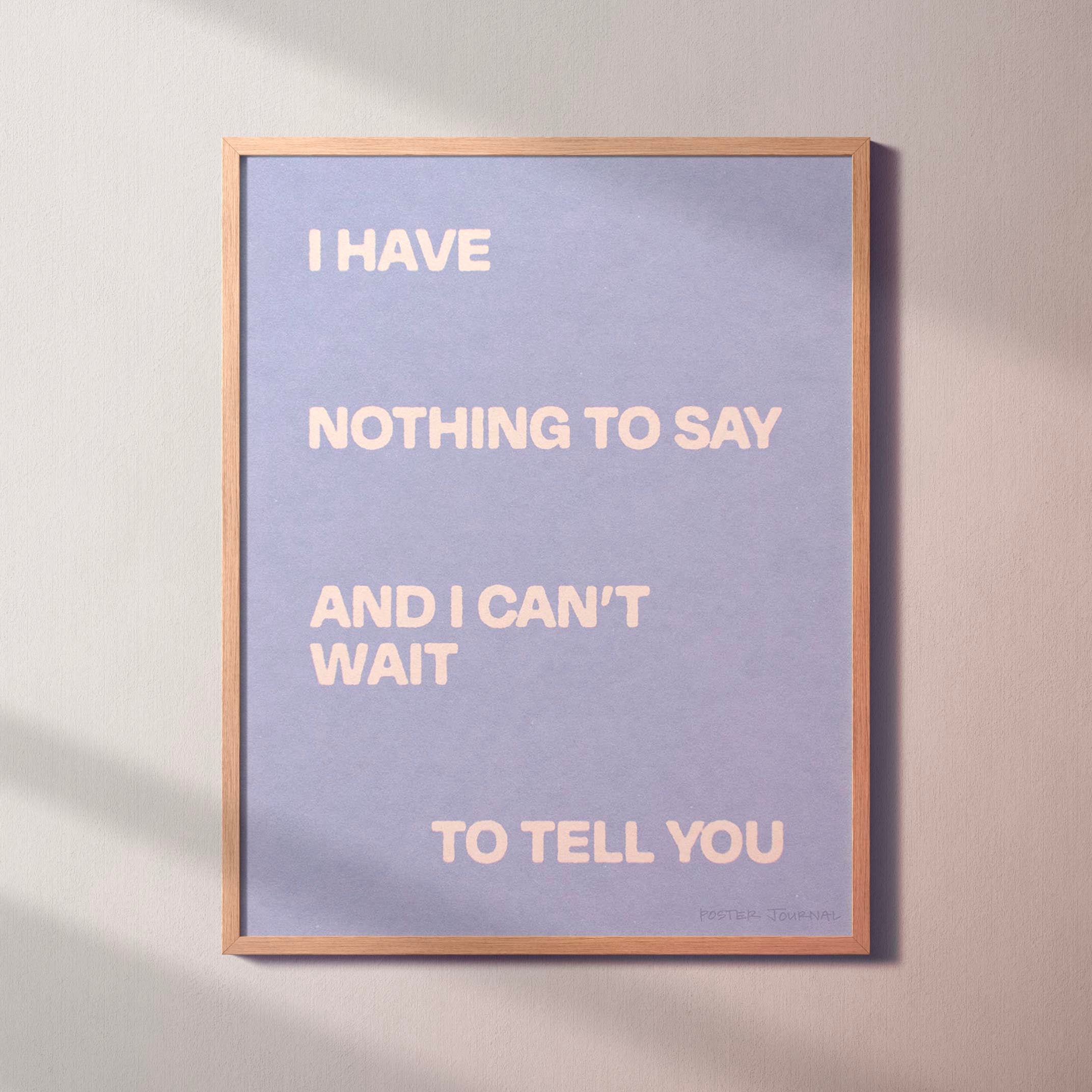 NOTHING PRINT