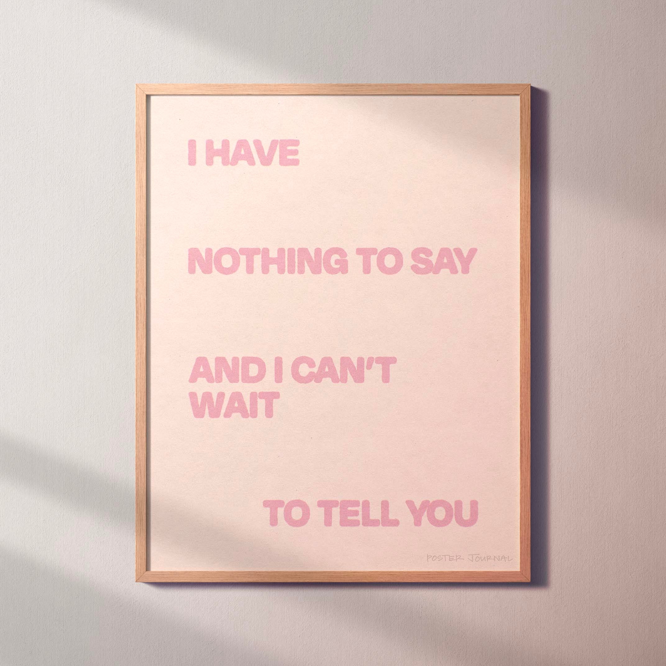 NOTHING PRINT