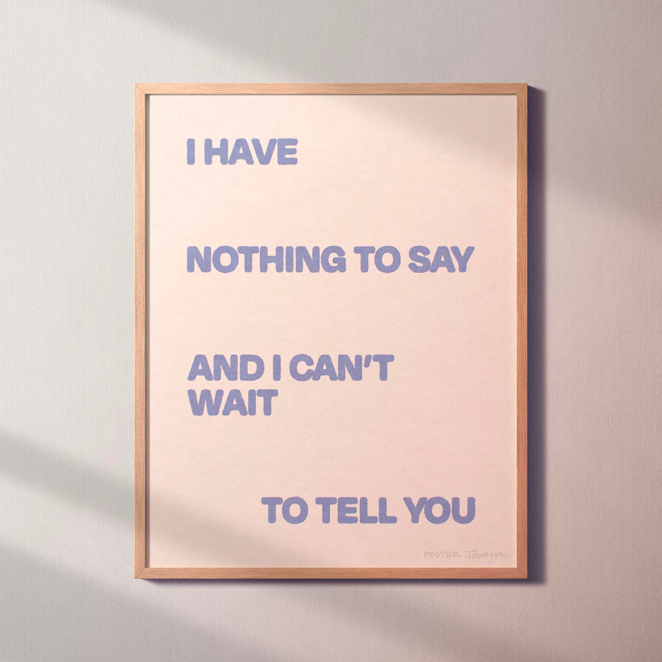 NOTHING PRINT