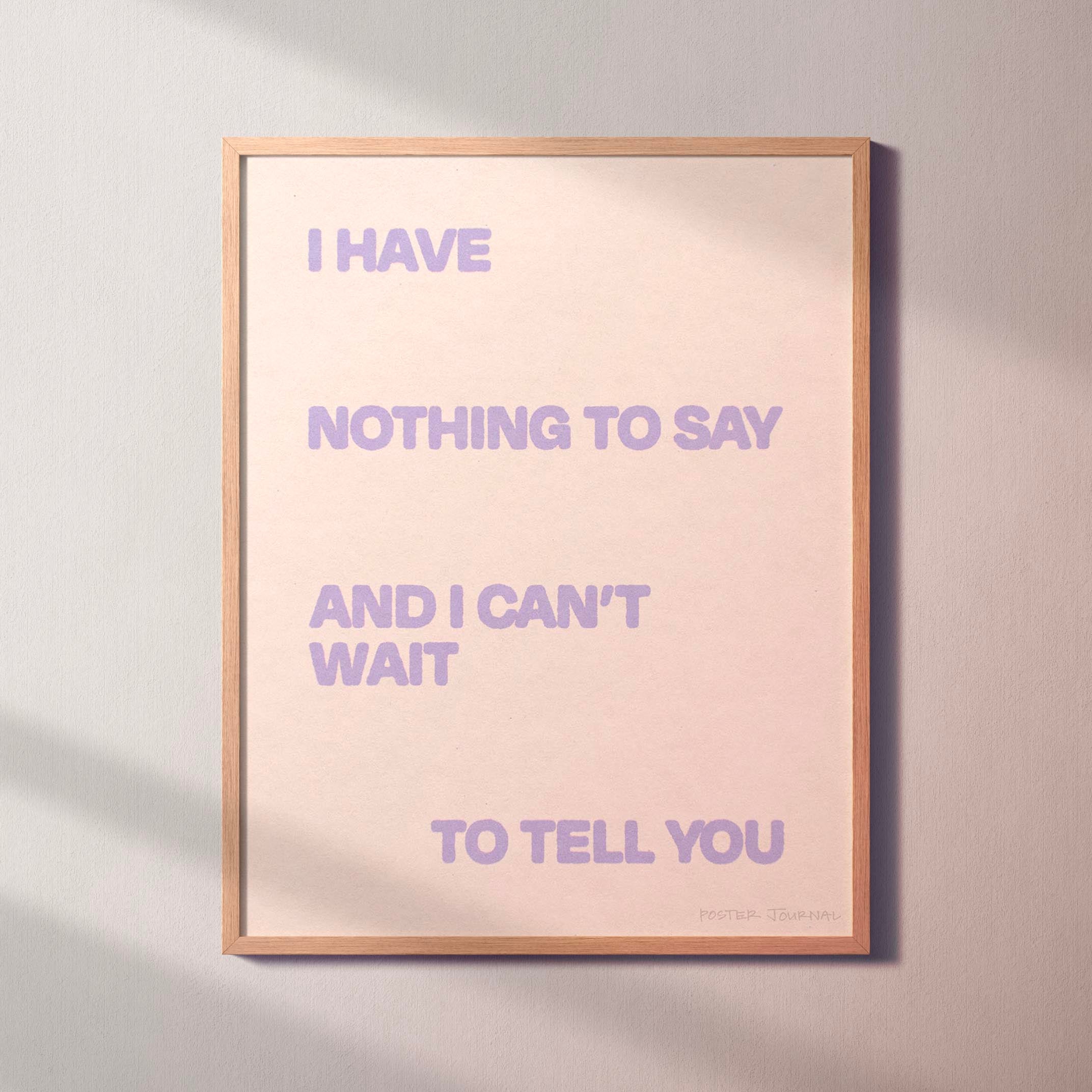 NOTHING PRINT