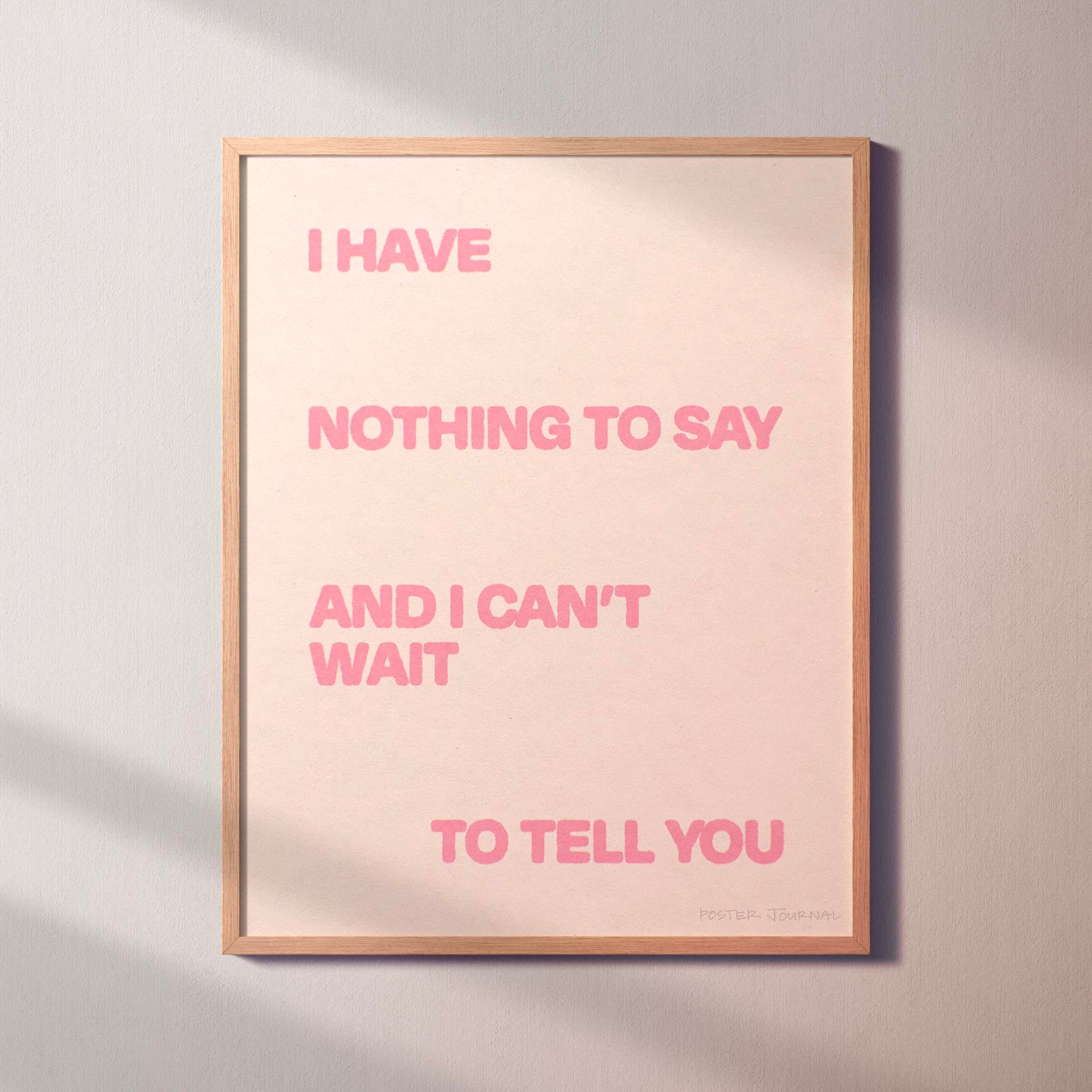 NOTHING PRINT