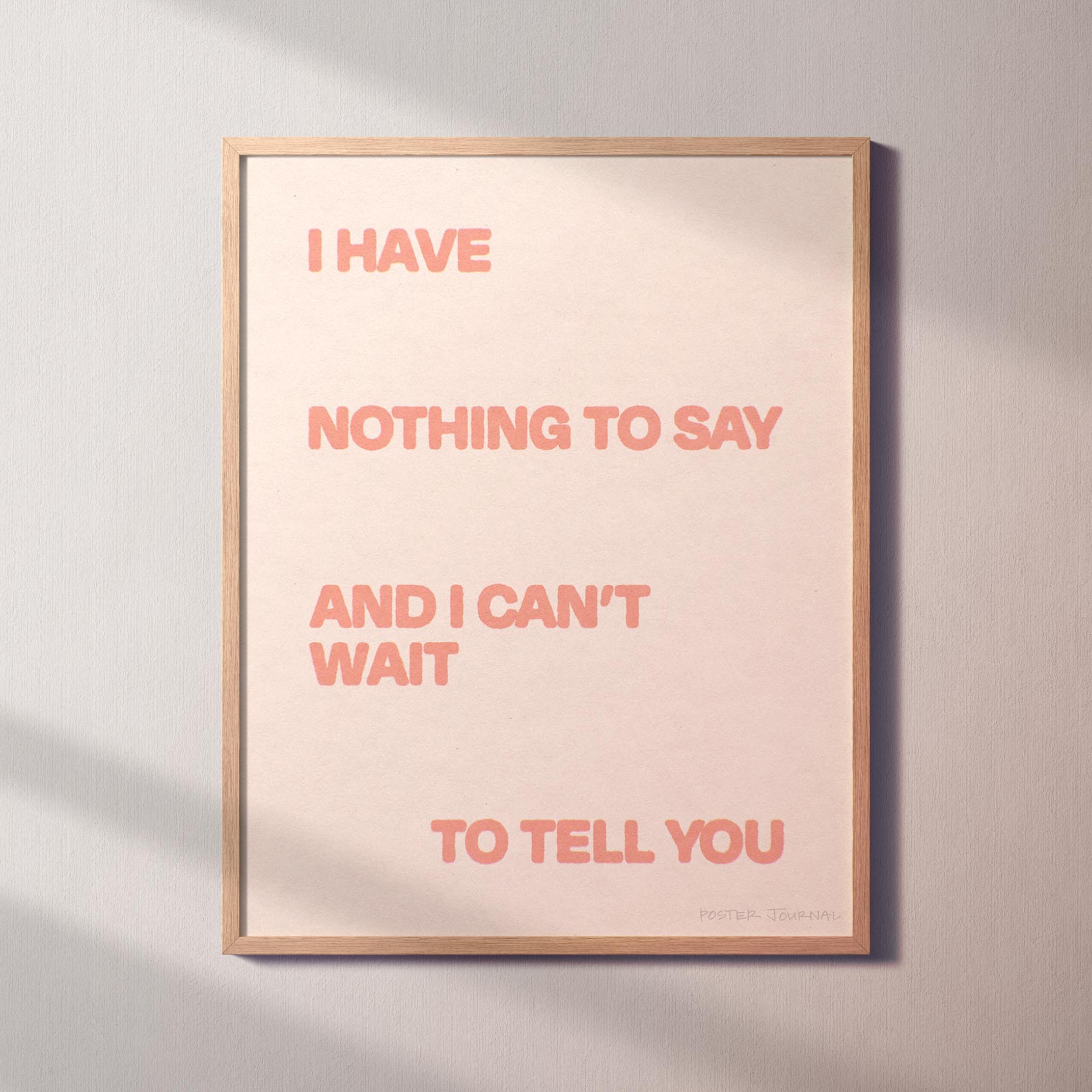 NOTHING PRINT