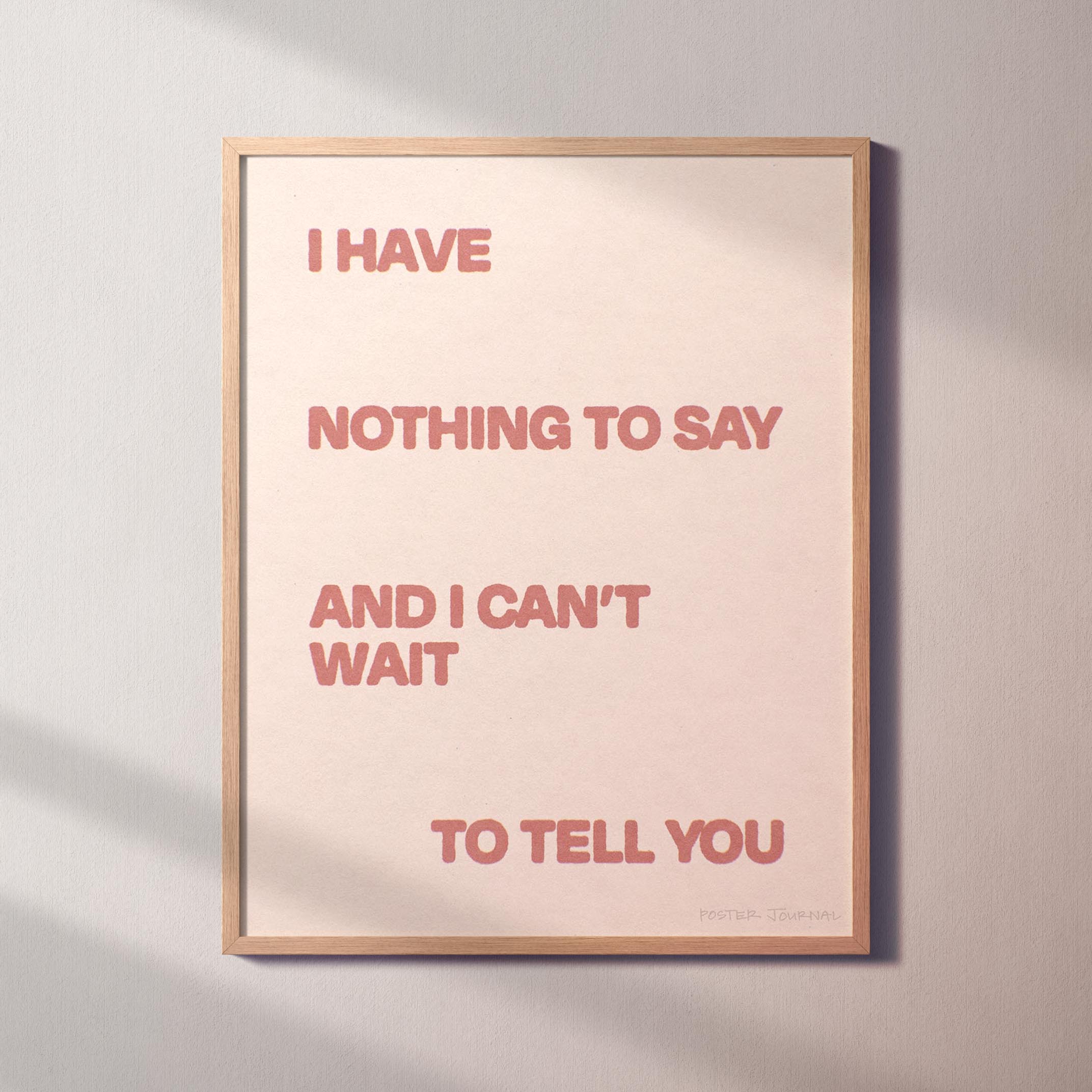 NOTHING PRINT