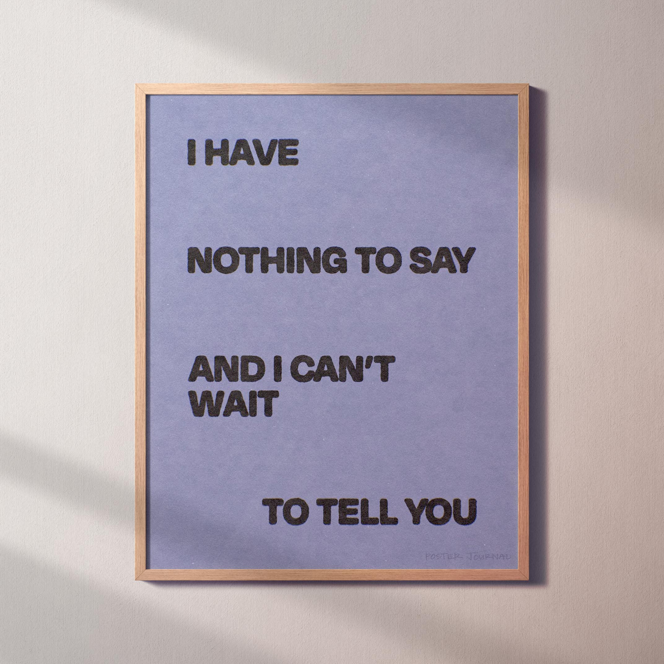 NOTHING PRINT