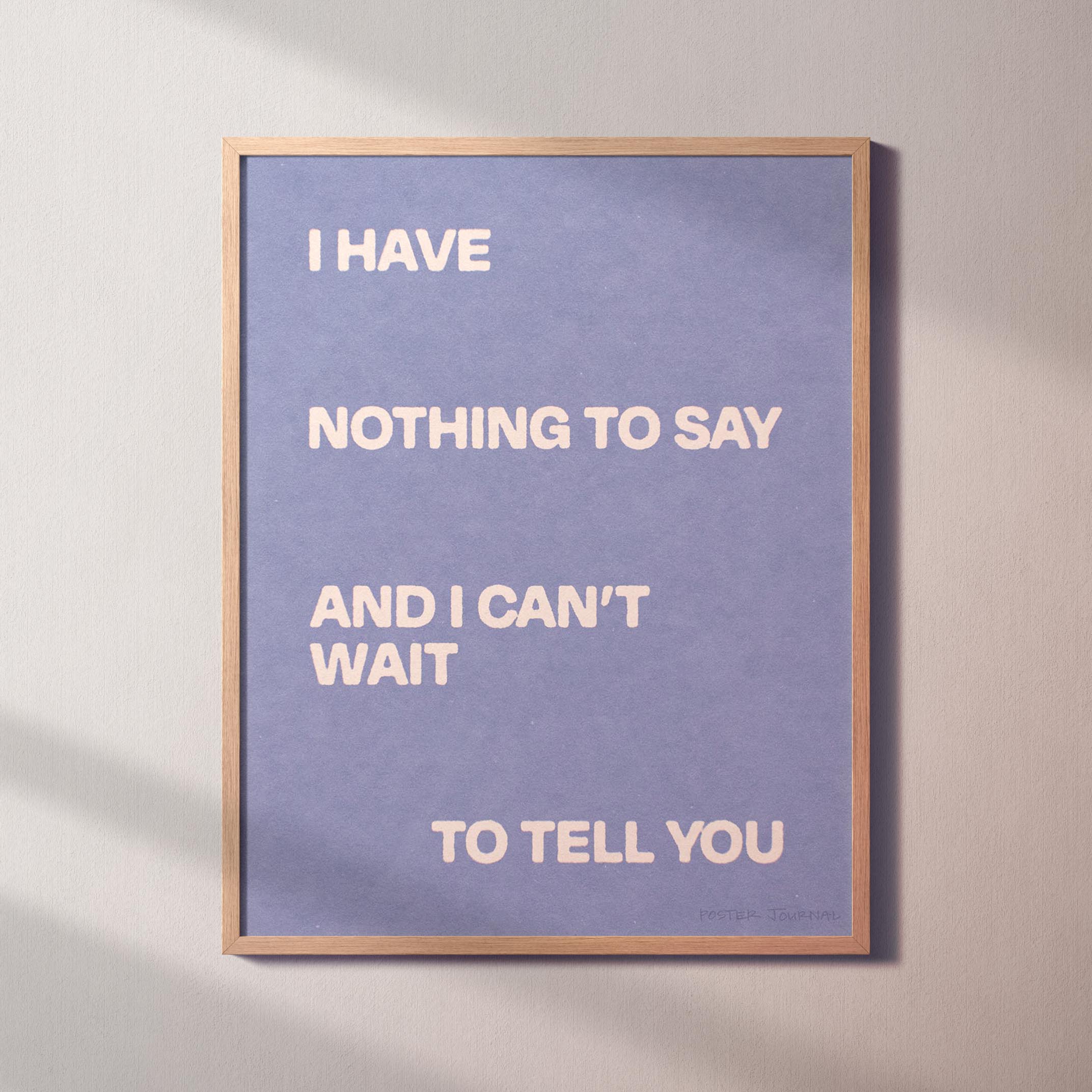 NOTHING PRINT