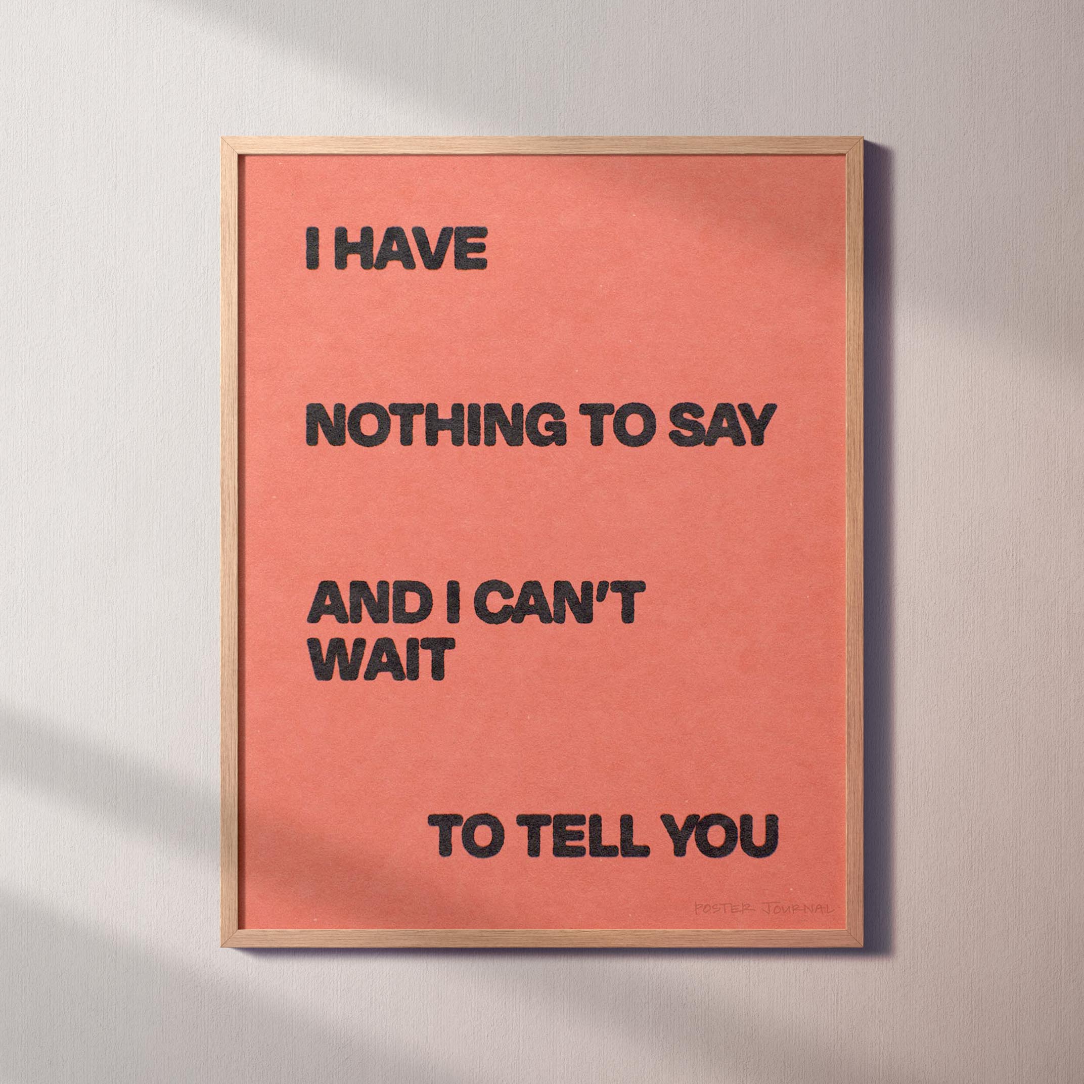 NOTHING PRINT