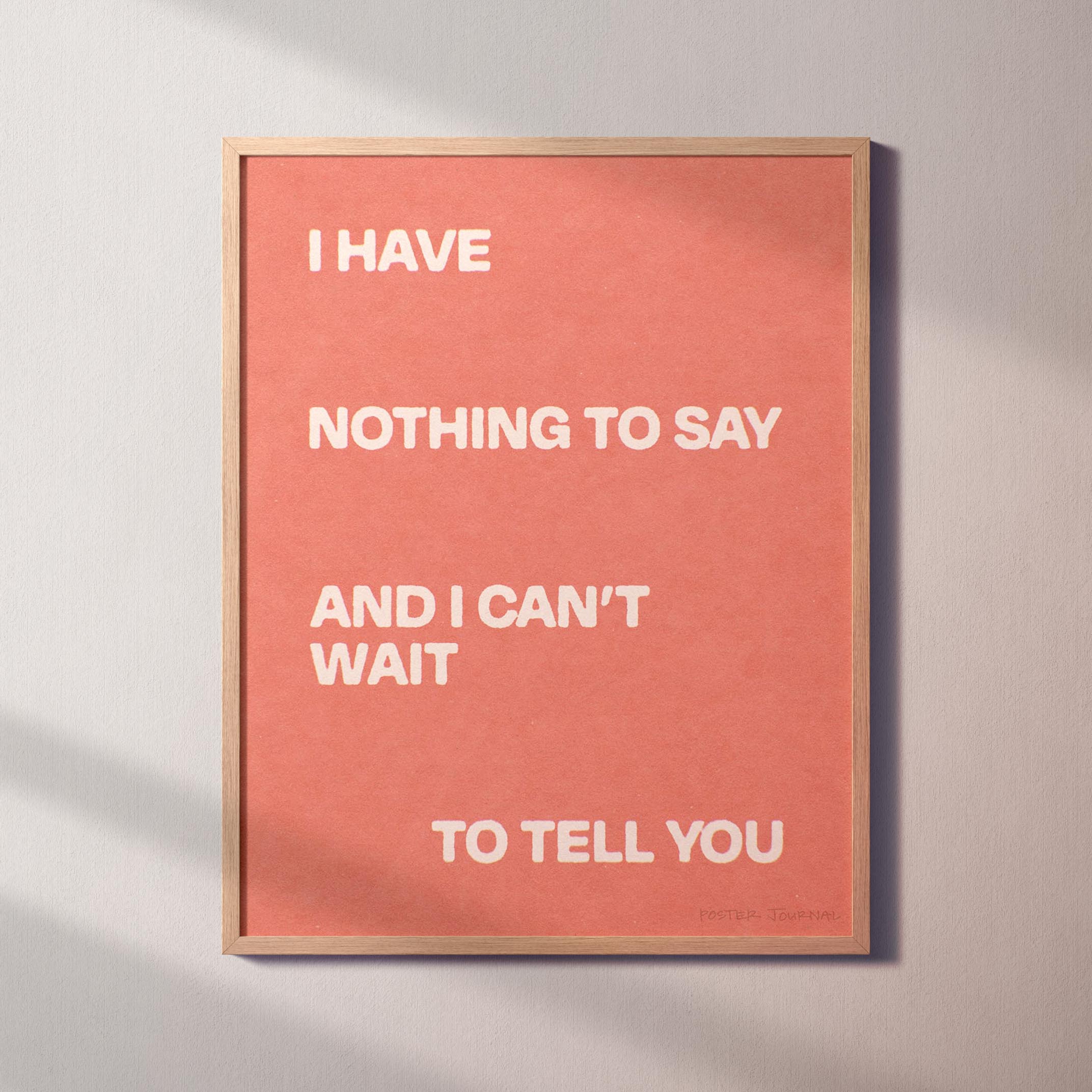NOTHING PRINT