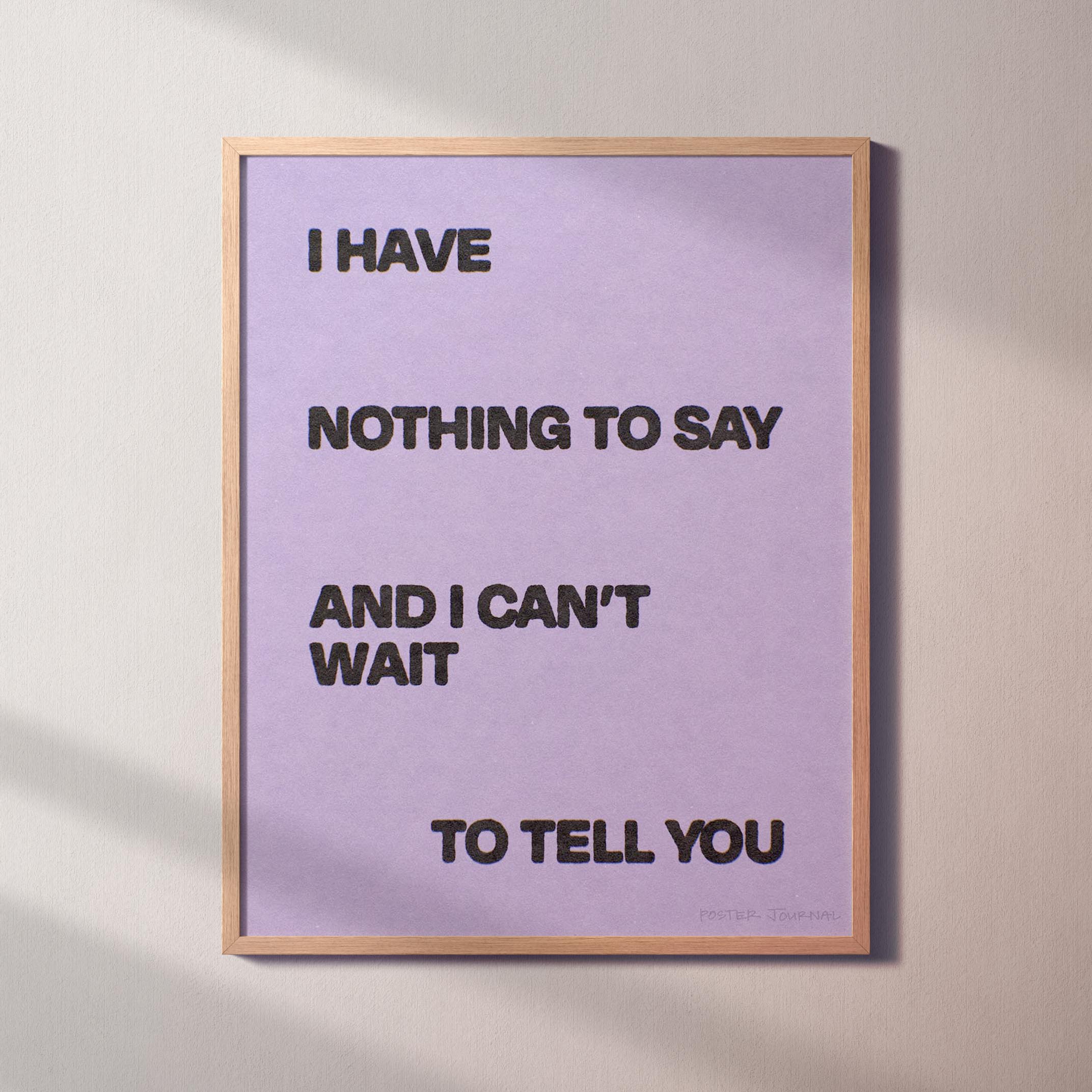NOTHING PRINT