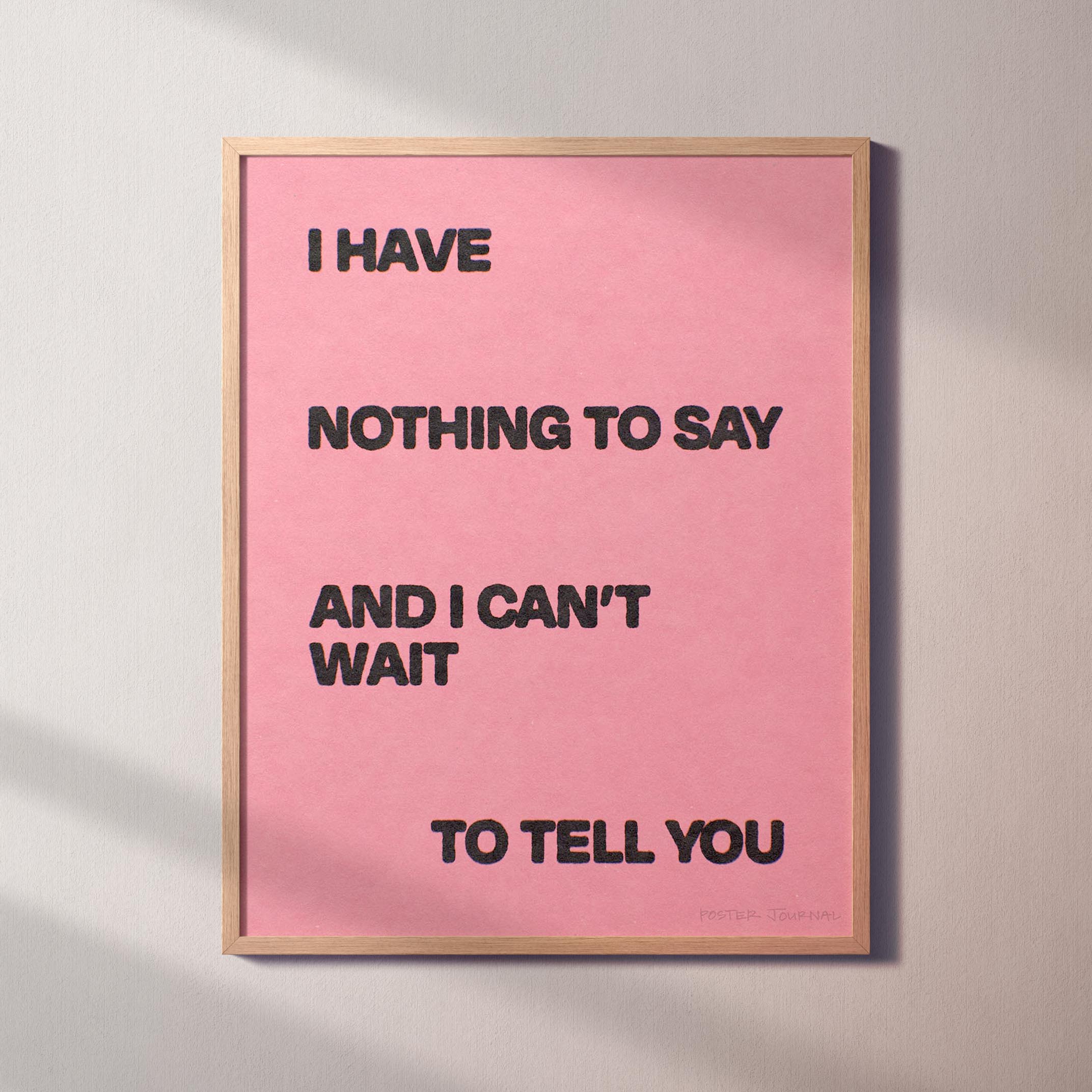 NOTHING PRINT