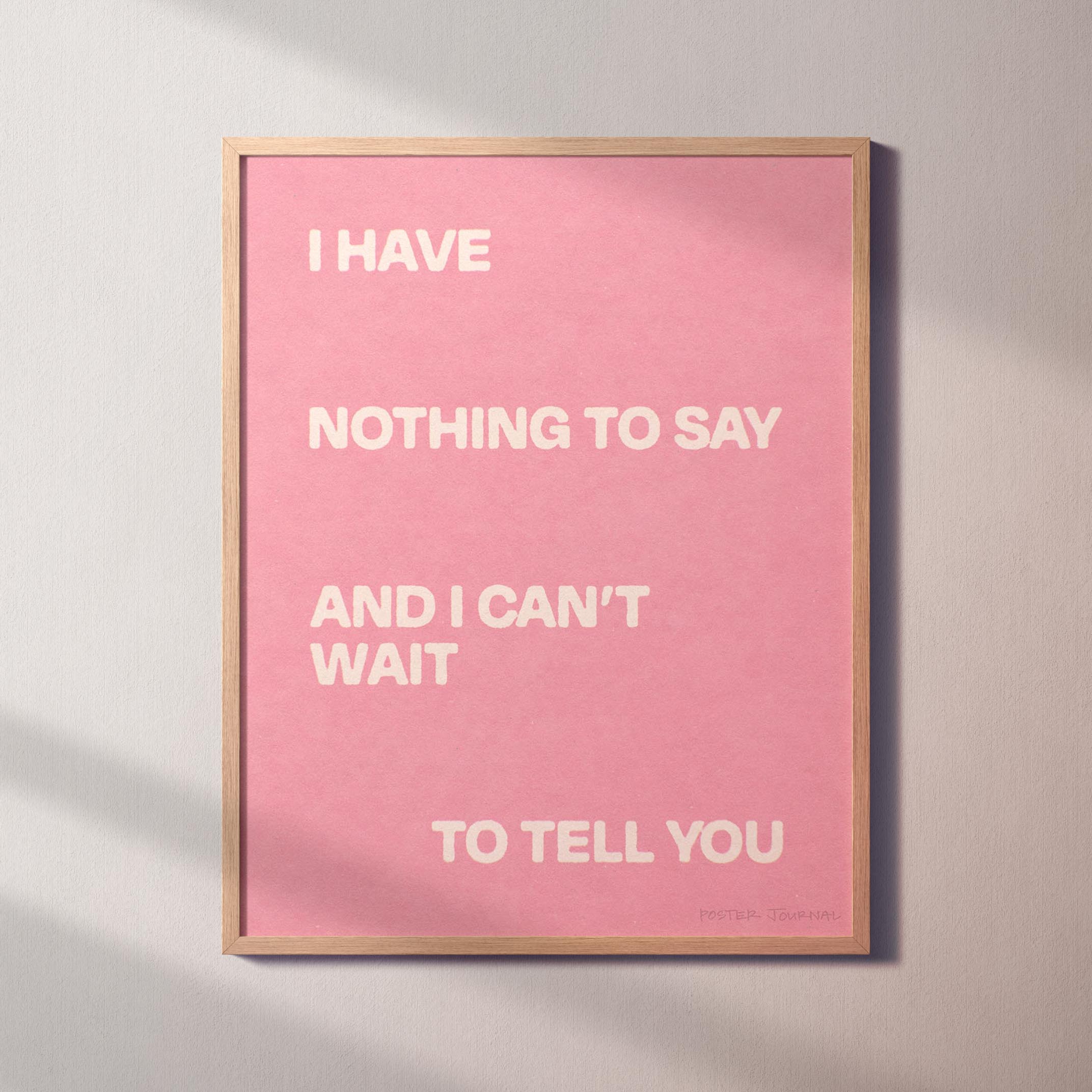 NOTHING PRINT