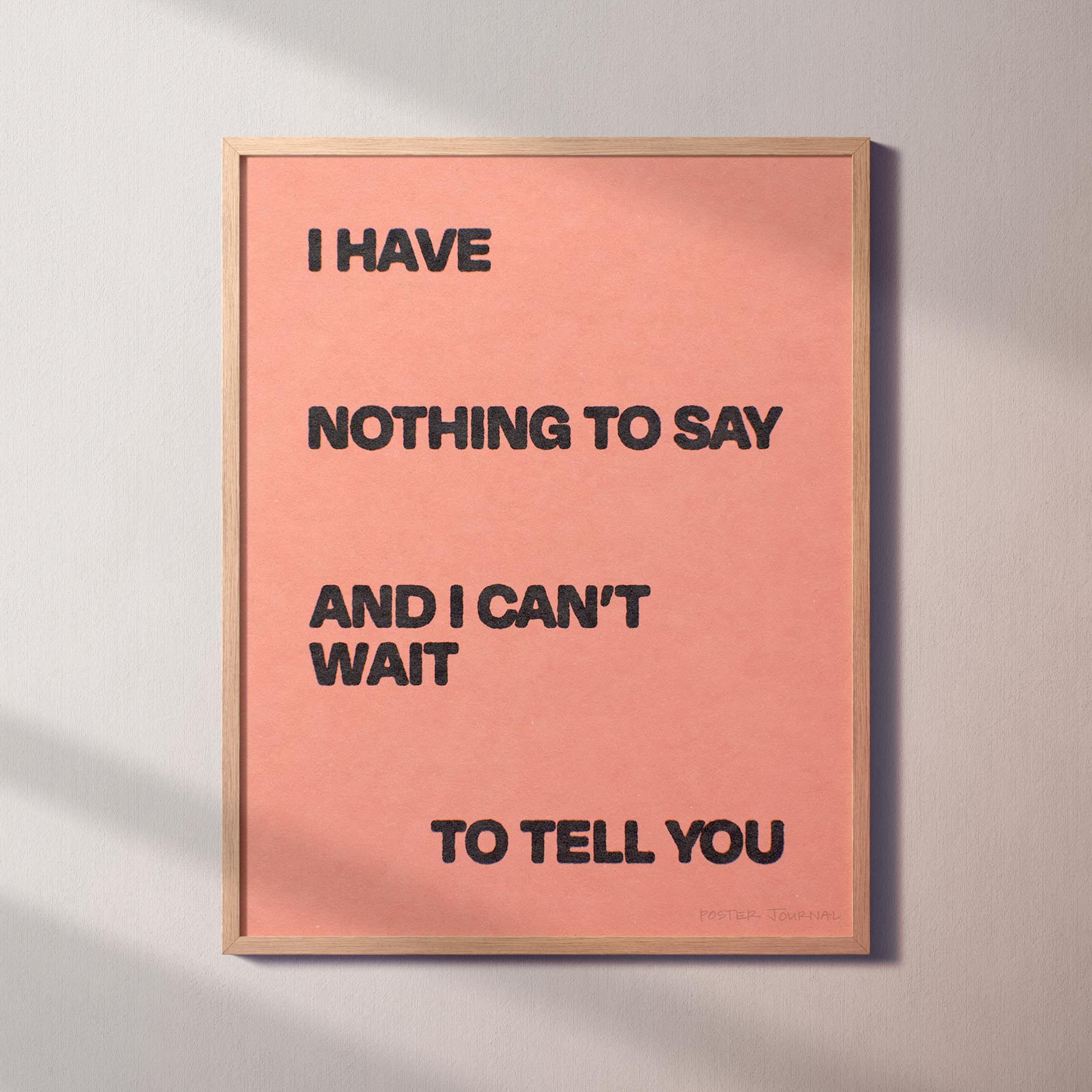 NOTHING PRINT