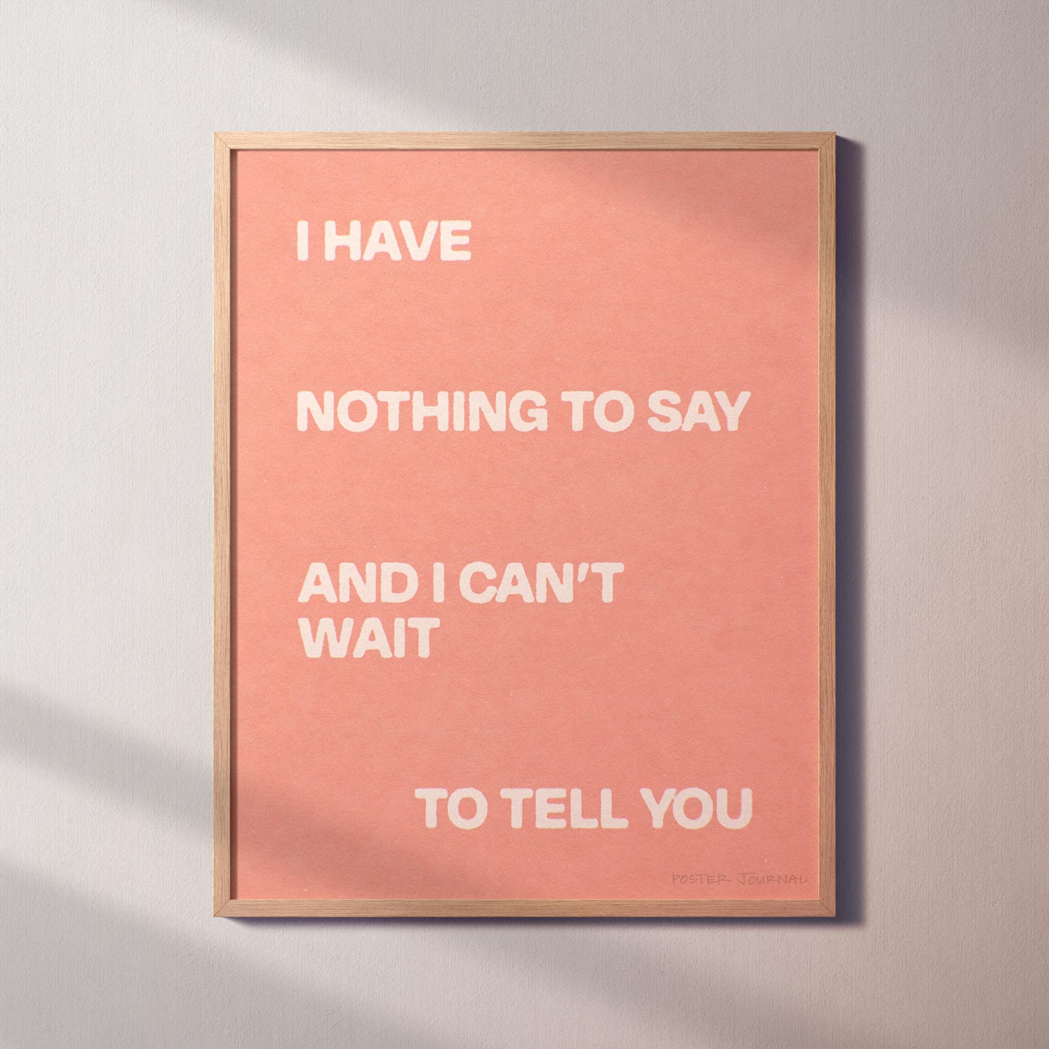 NOTHING PRINT