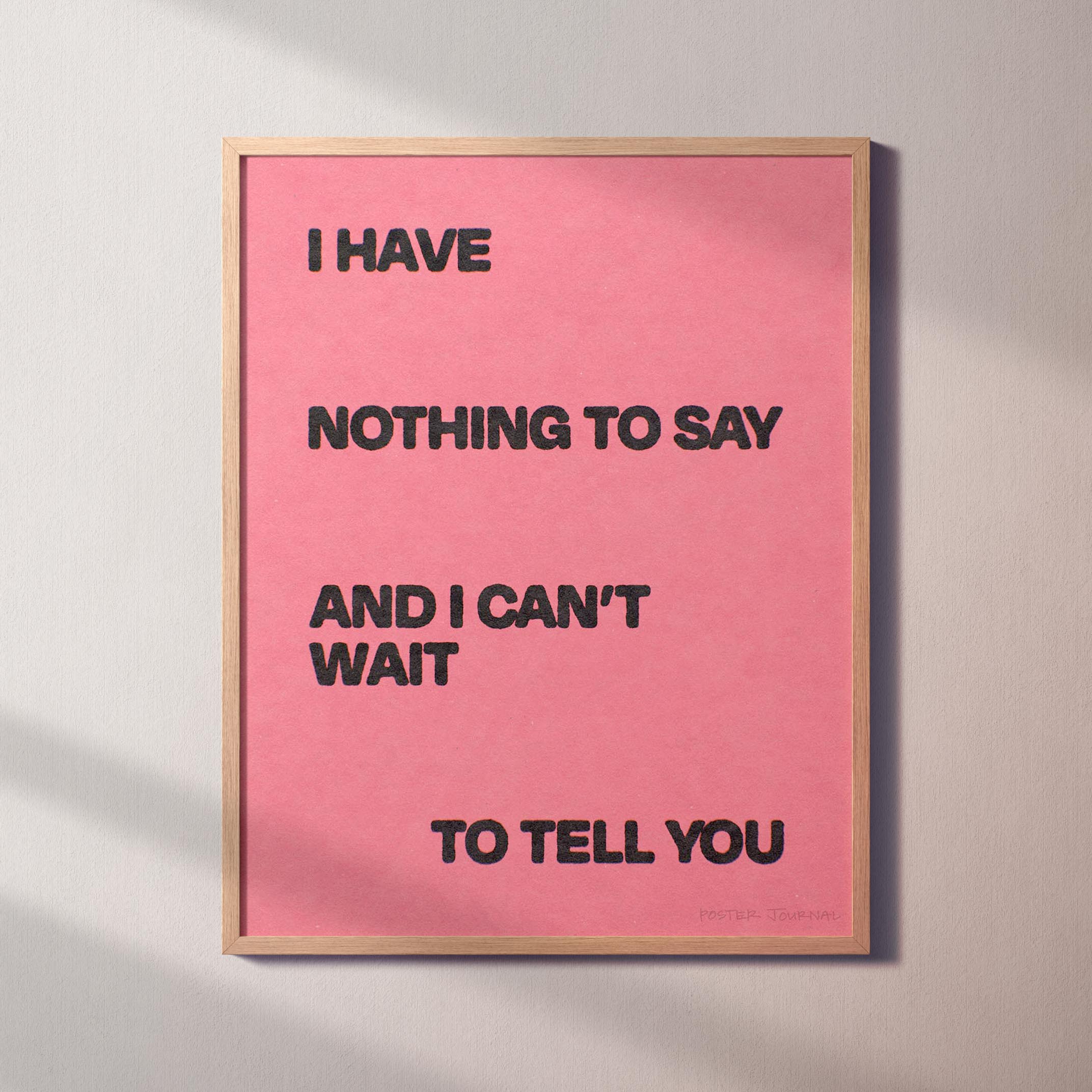 NOTHING PRINT