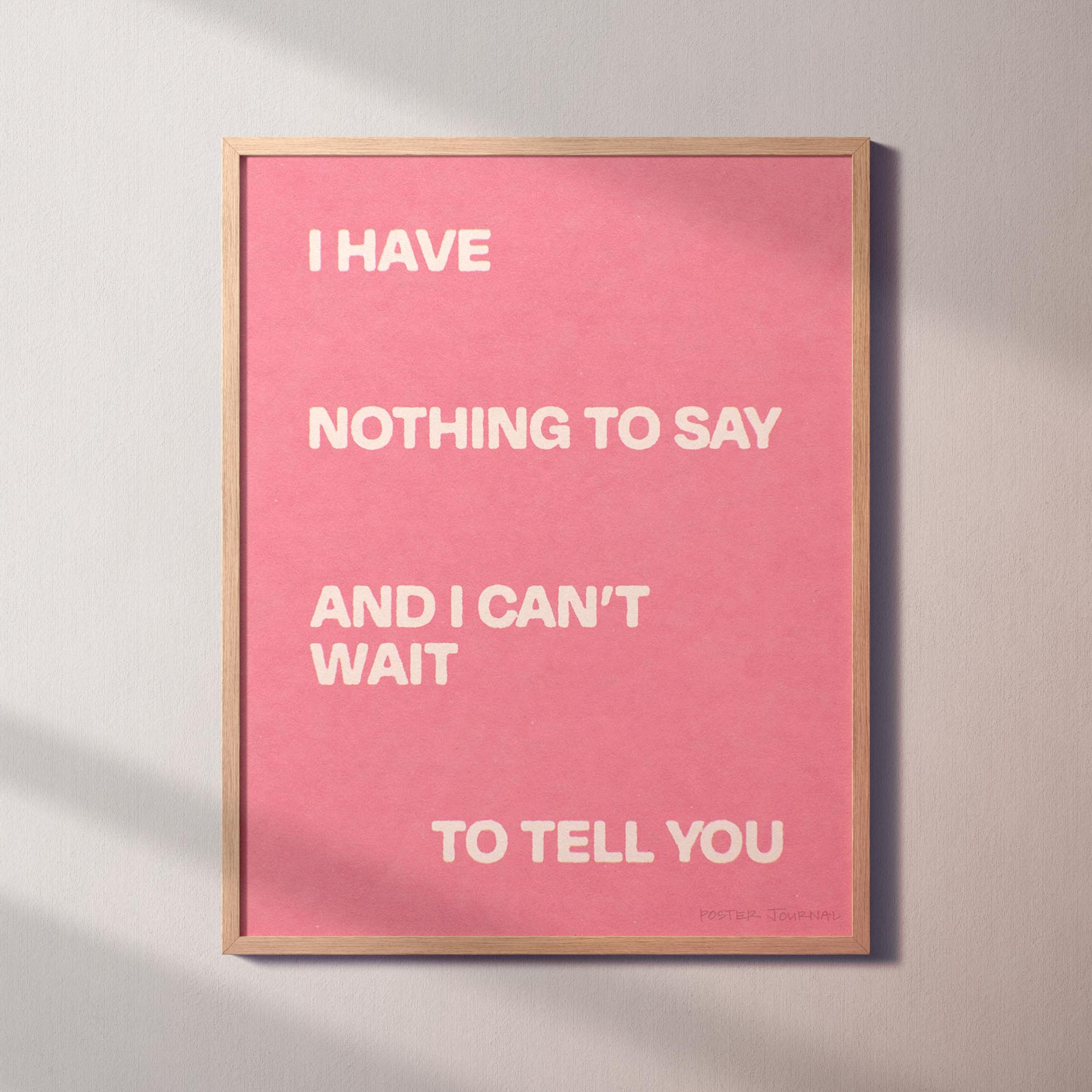 NOTHING PRINT