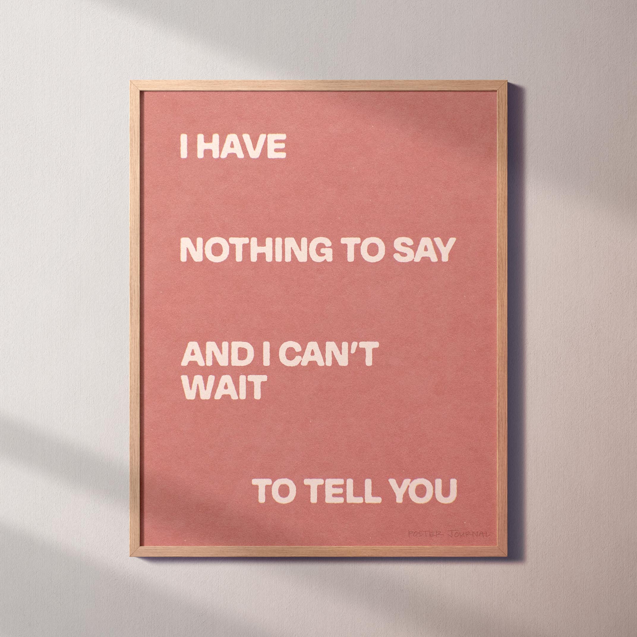 NOTHING PRINT