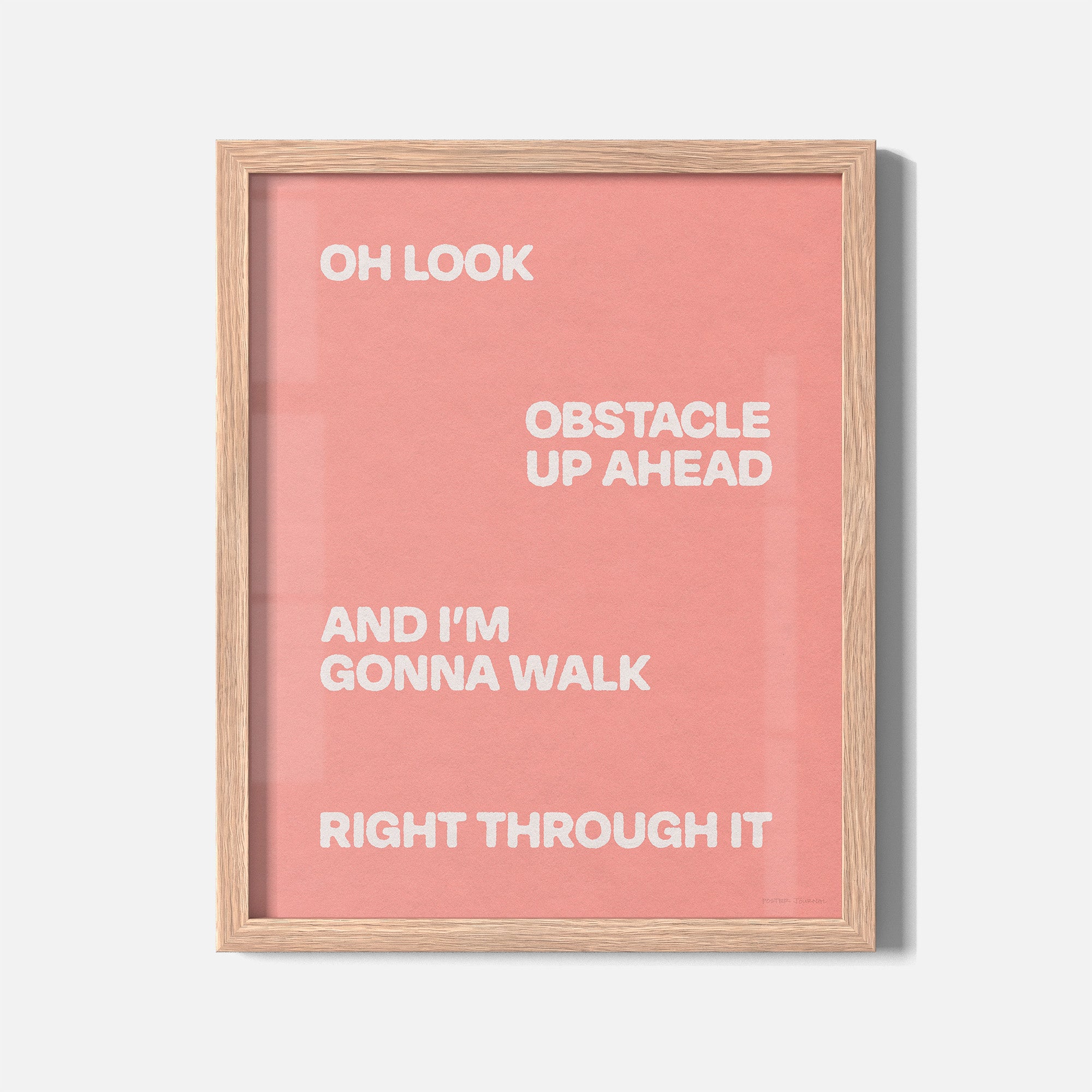 OBSTACLE PRINT
