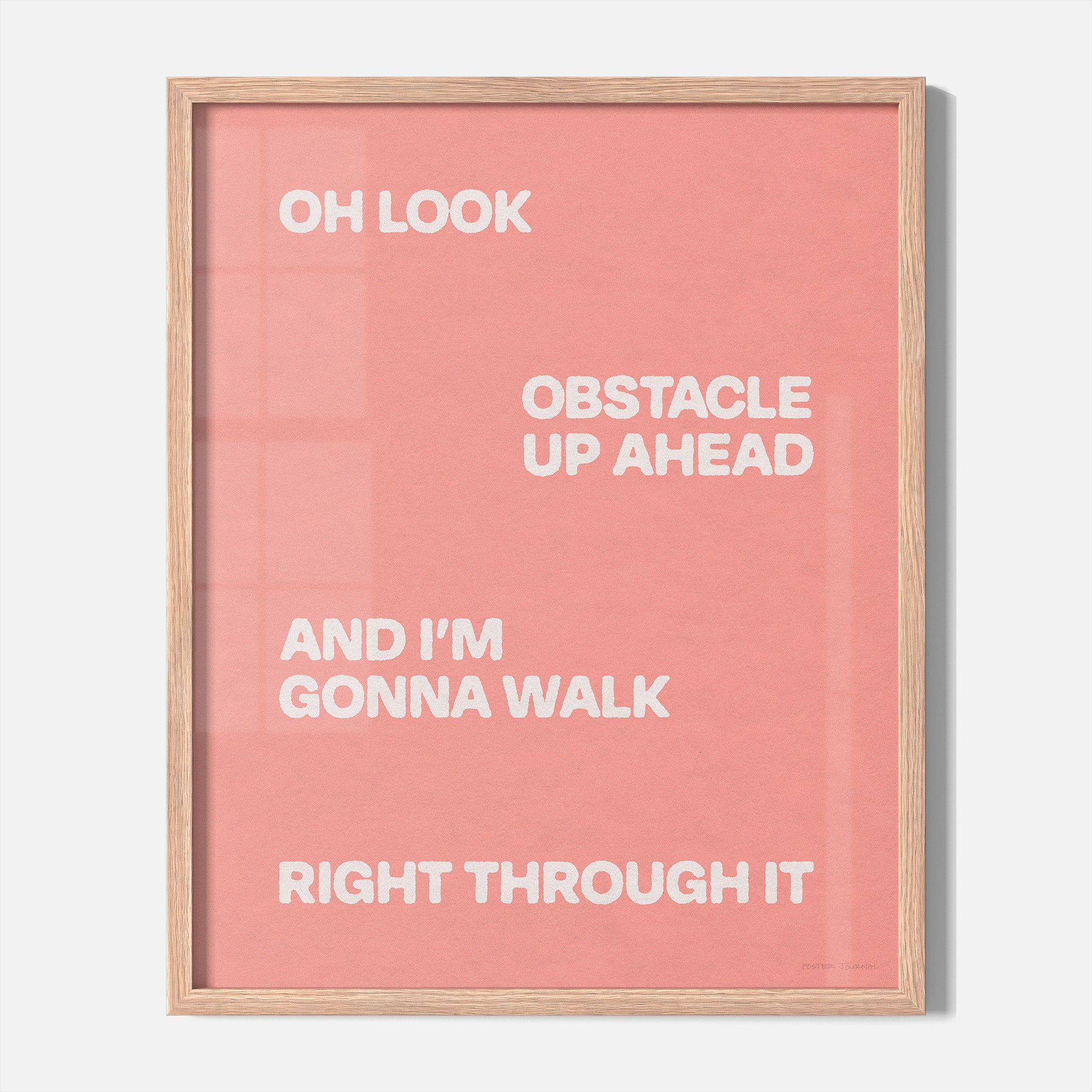 OBSTACLE PRINT