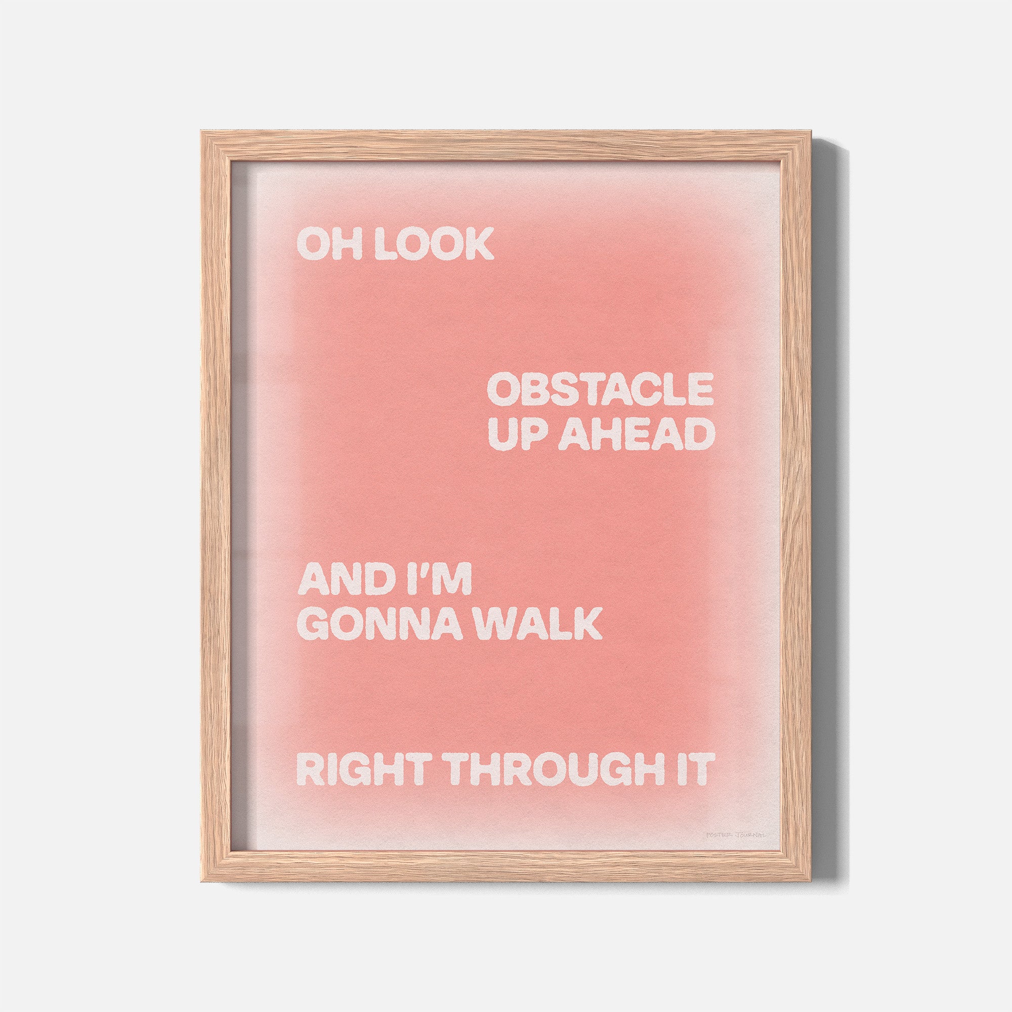 OBSTACLE PRINT