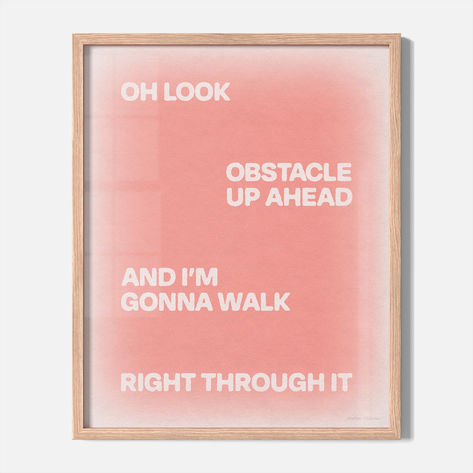 OBSTACLE PRINT