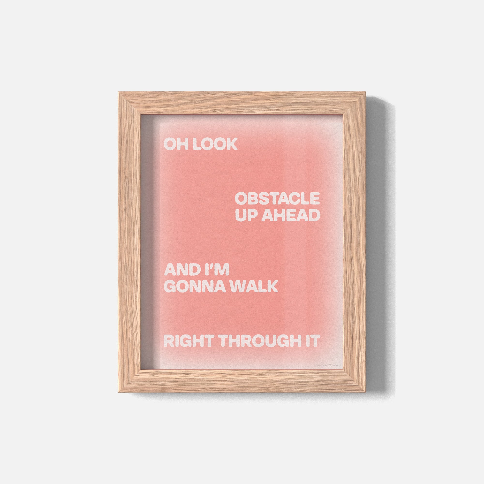 OBSTACLE PRINT
