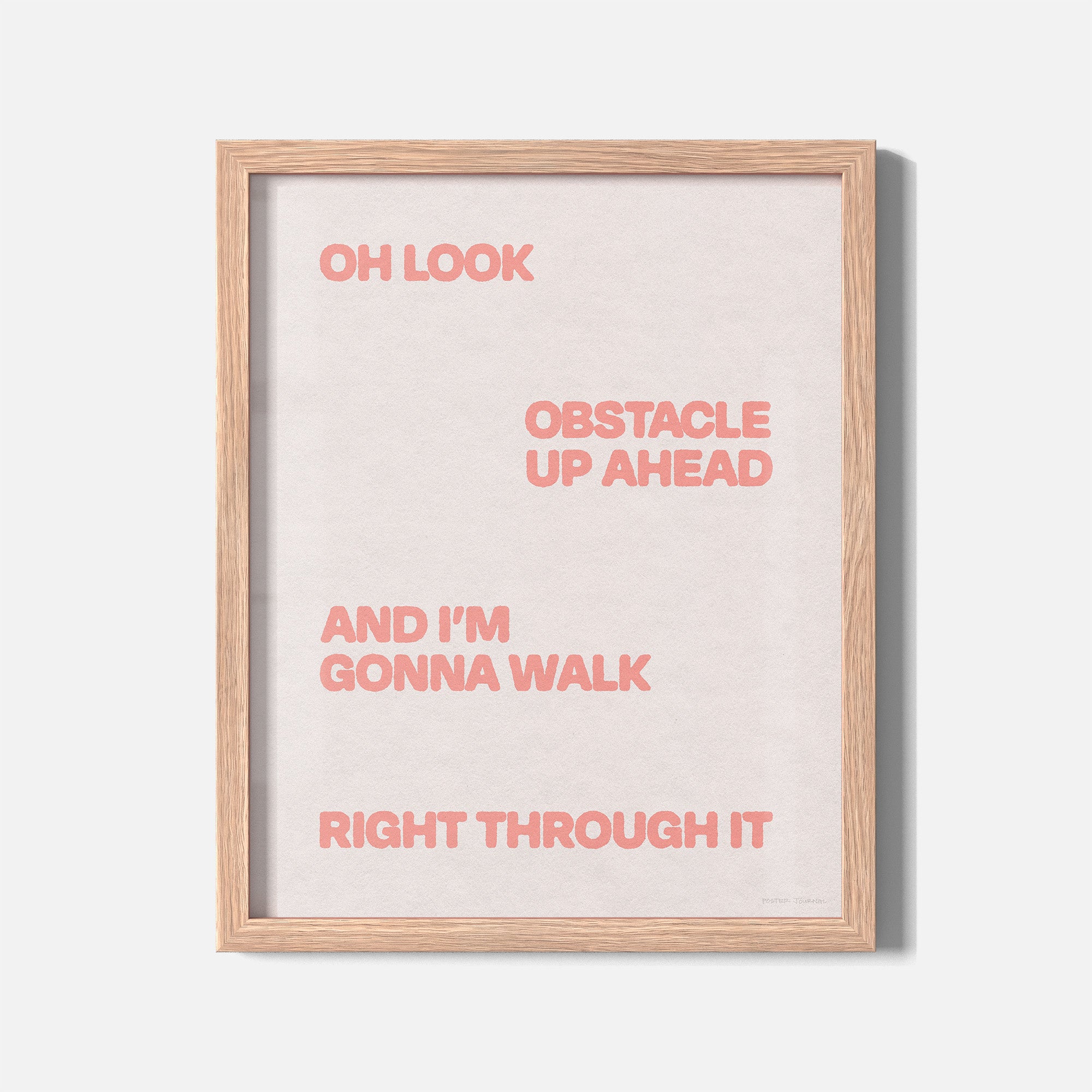 OBSTACLE PRINT