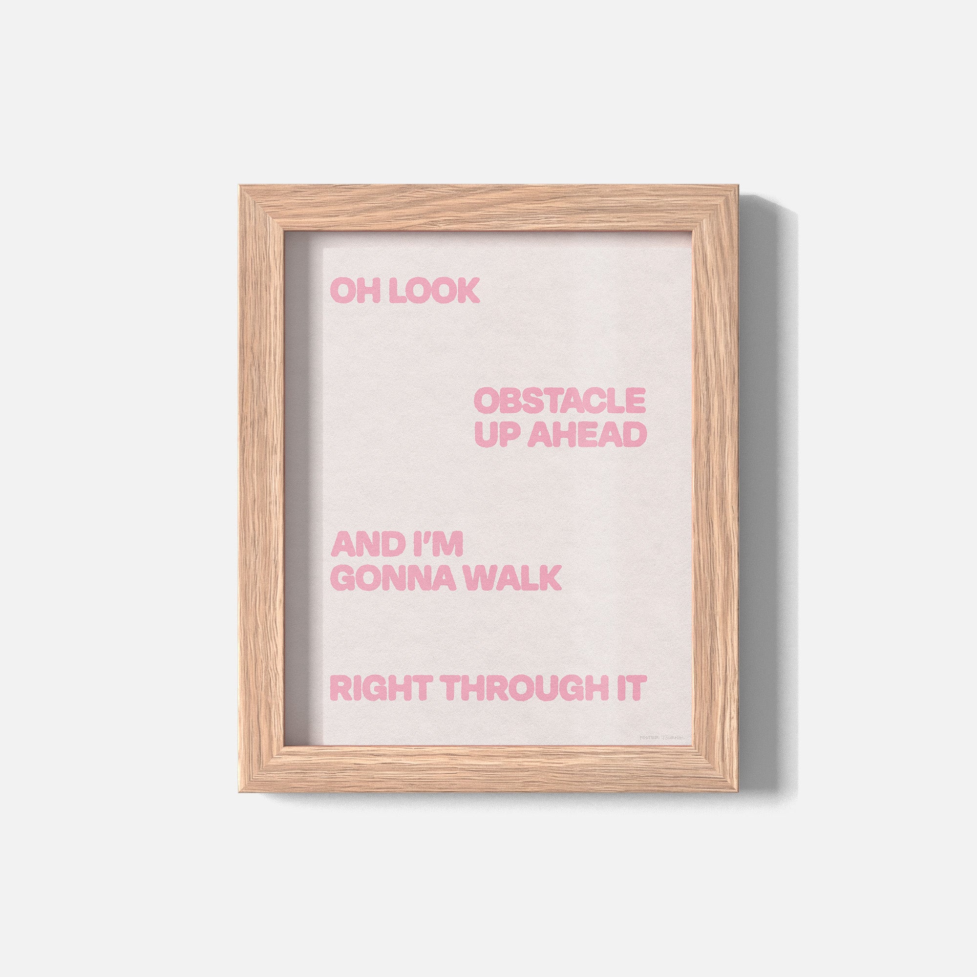 OBSTACLE PRINT