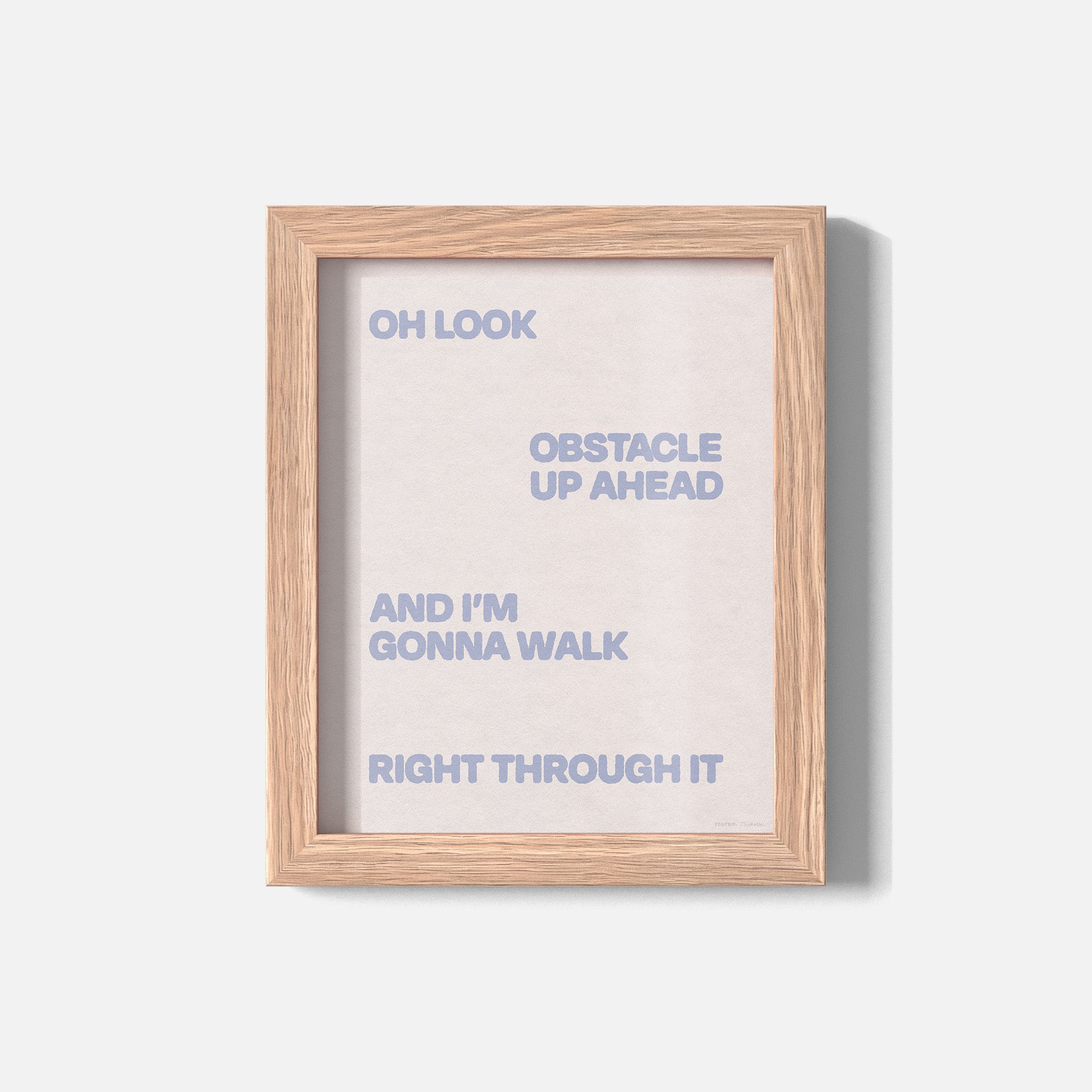 OBSTACLE PRINT