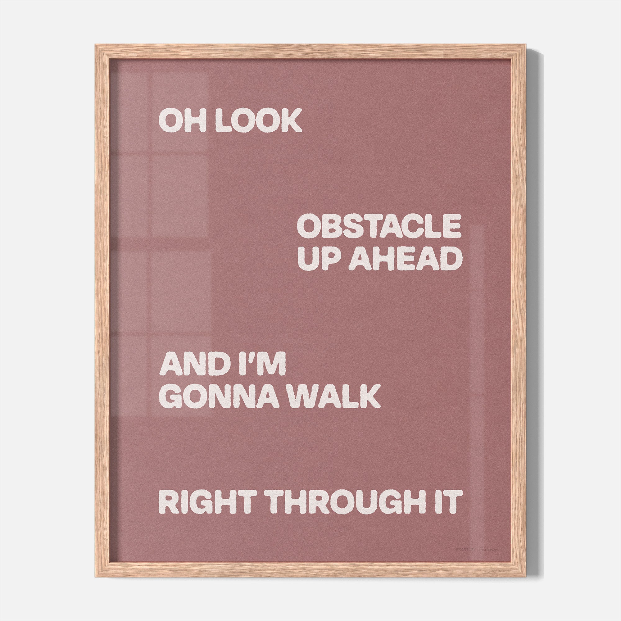 OBSTACLE PRINT