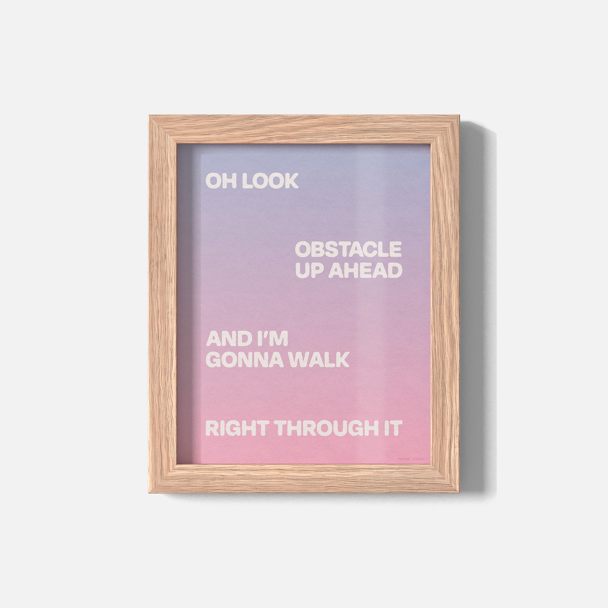 OBSTACLE PRINT