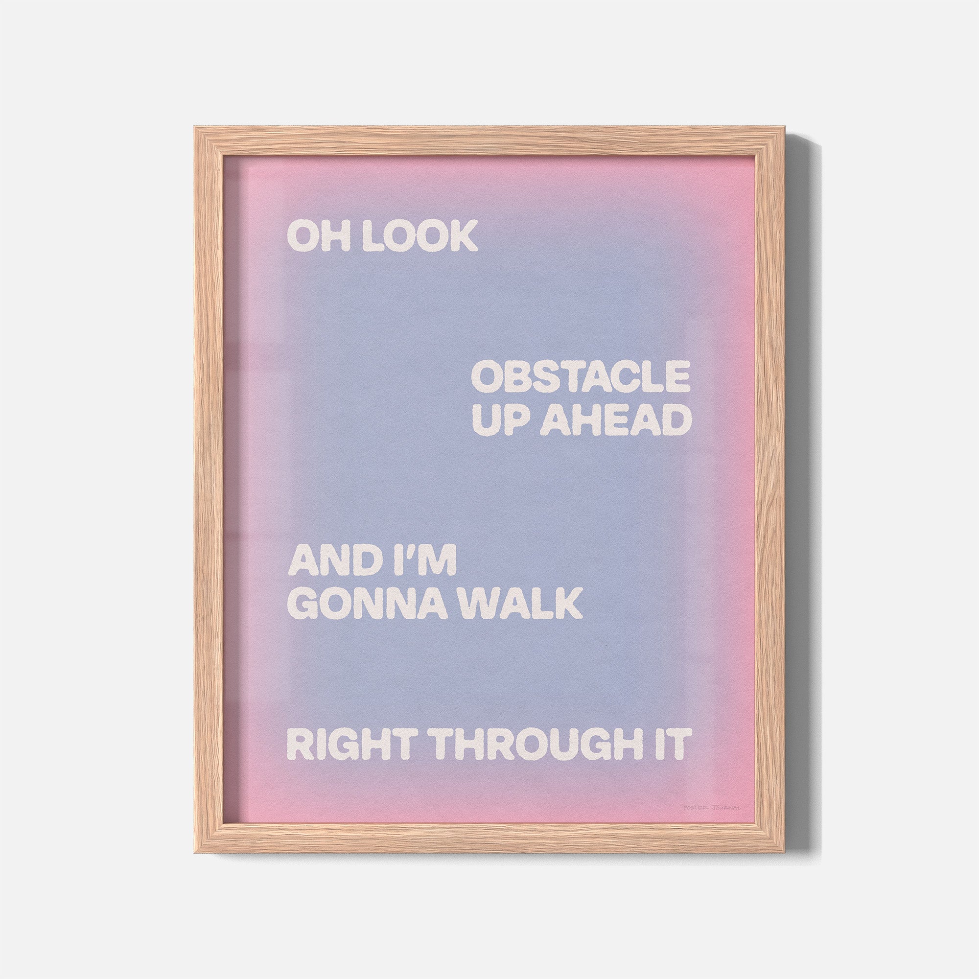 OBSTACLE PRINT