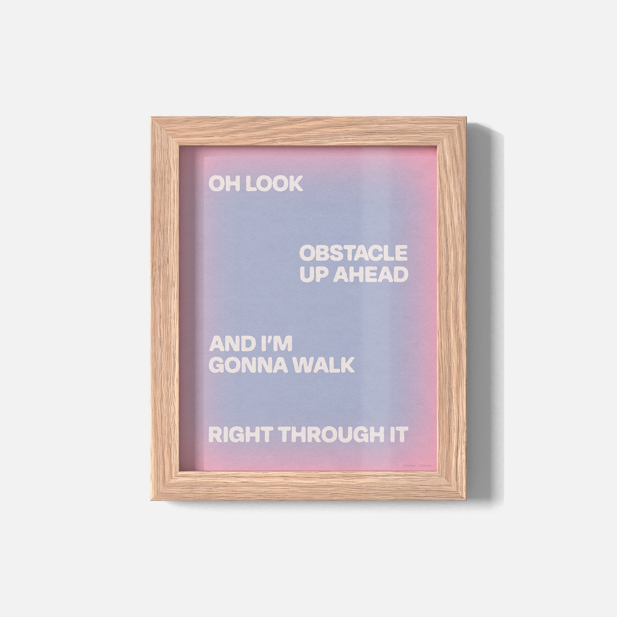 OBSTACLE PRINT