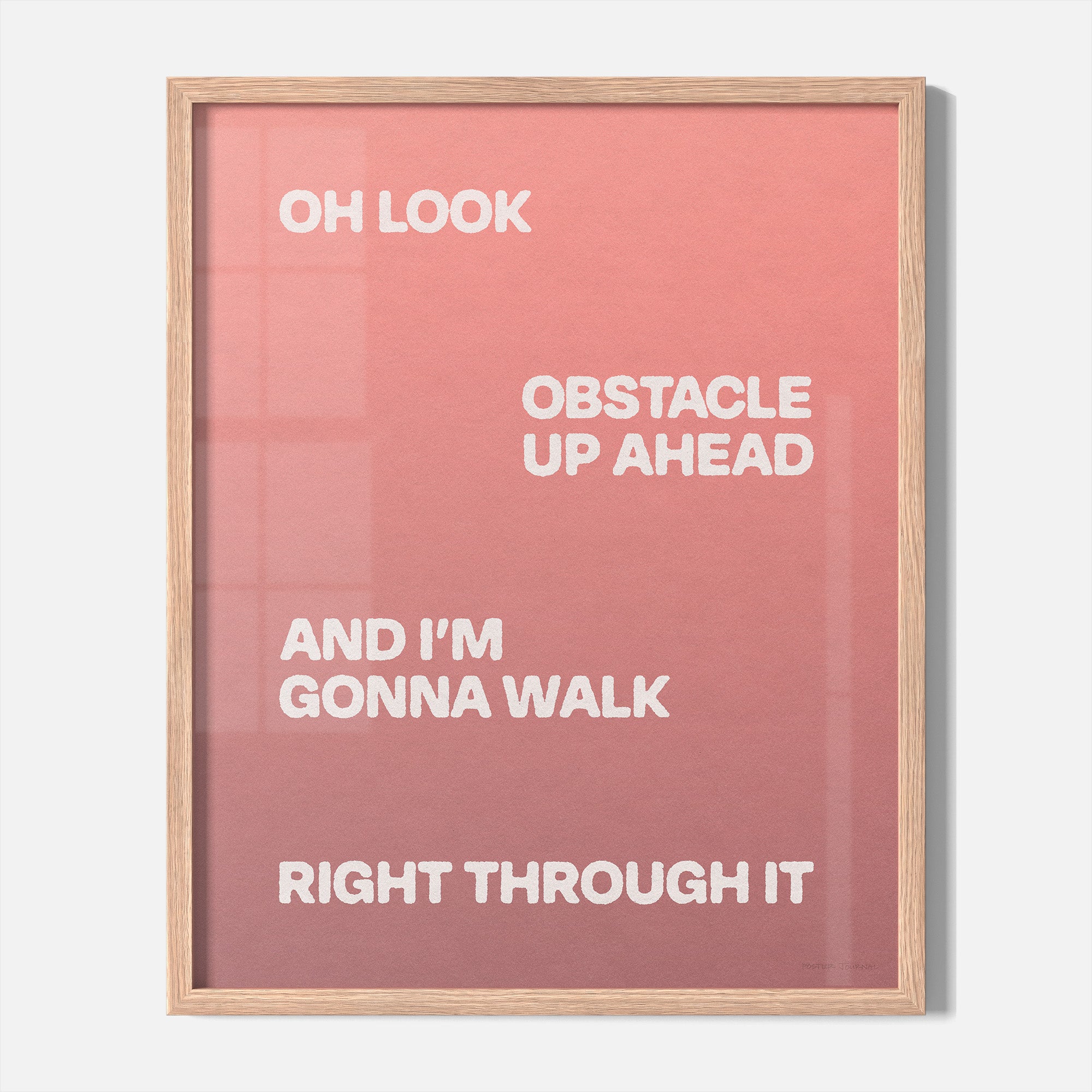 OBSTACLE PRINT
