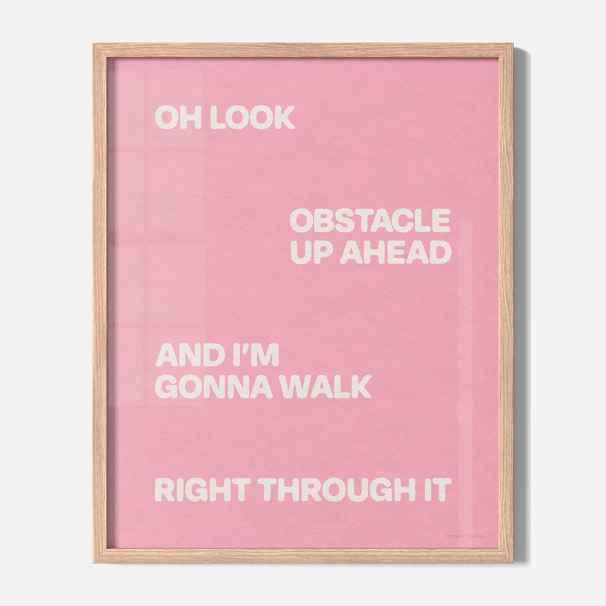 OBSTACLE PRINT