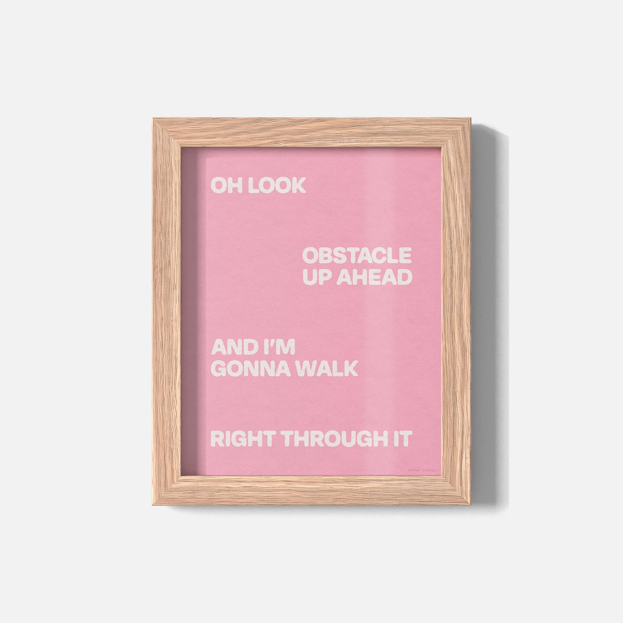 OBSTACLE PRINT