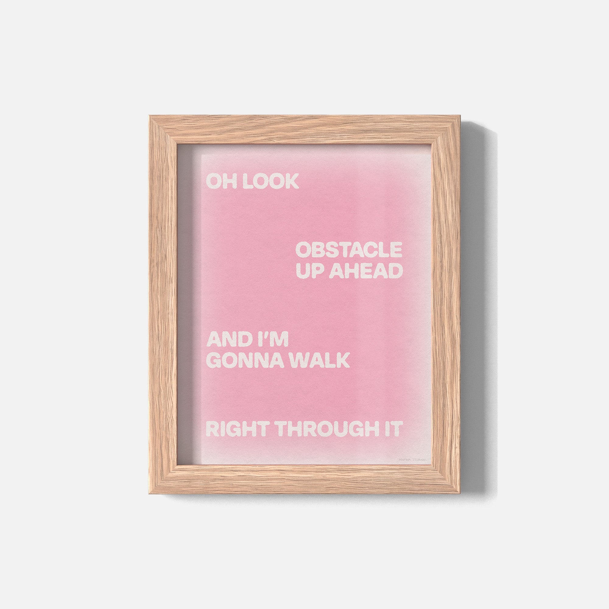 OBSTACLE PRINT