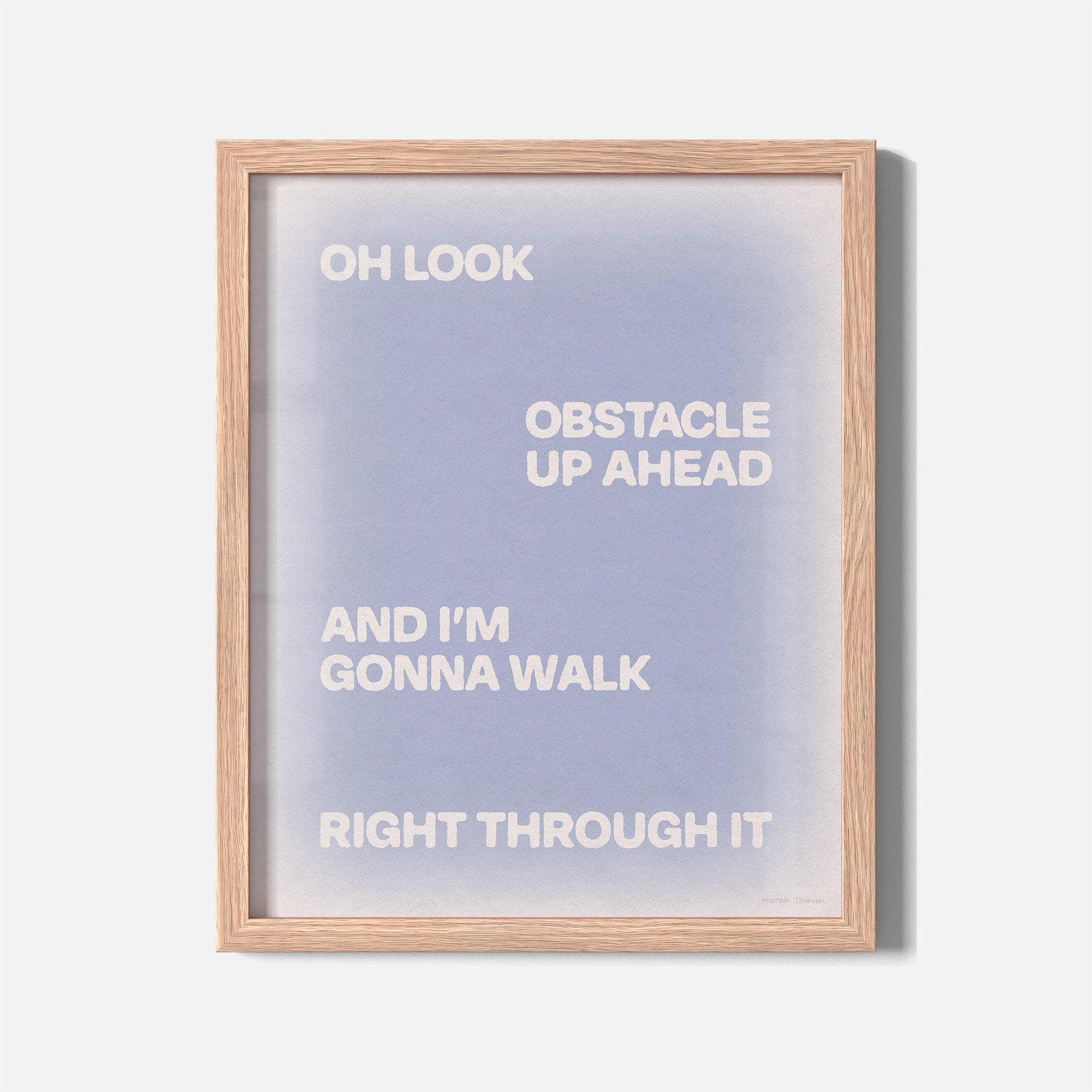 OBSTACLE PRINT