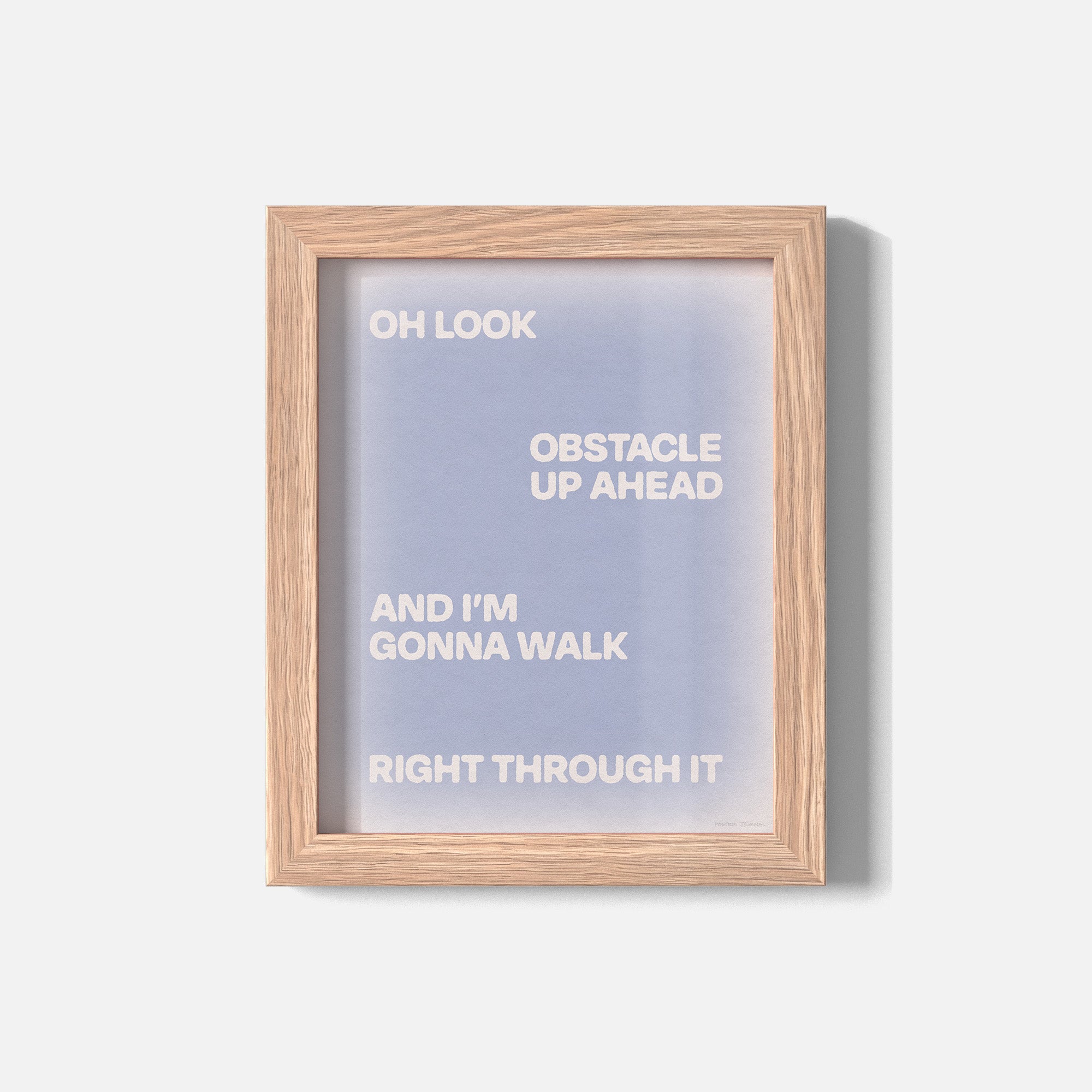 OBSTACLE PRINT