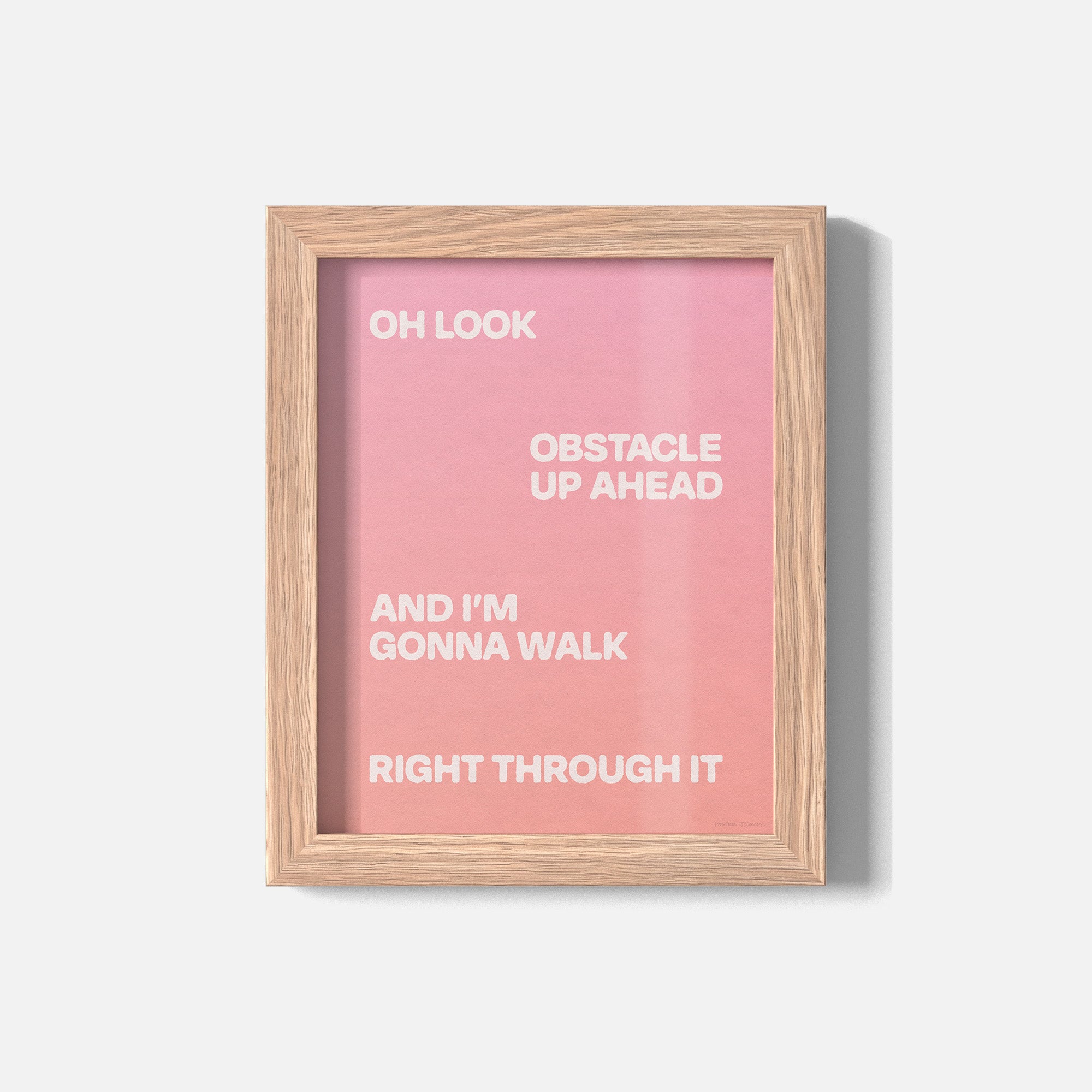 OBSTACLE PRINT