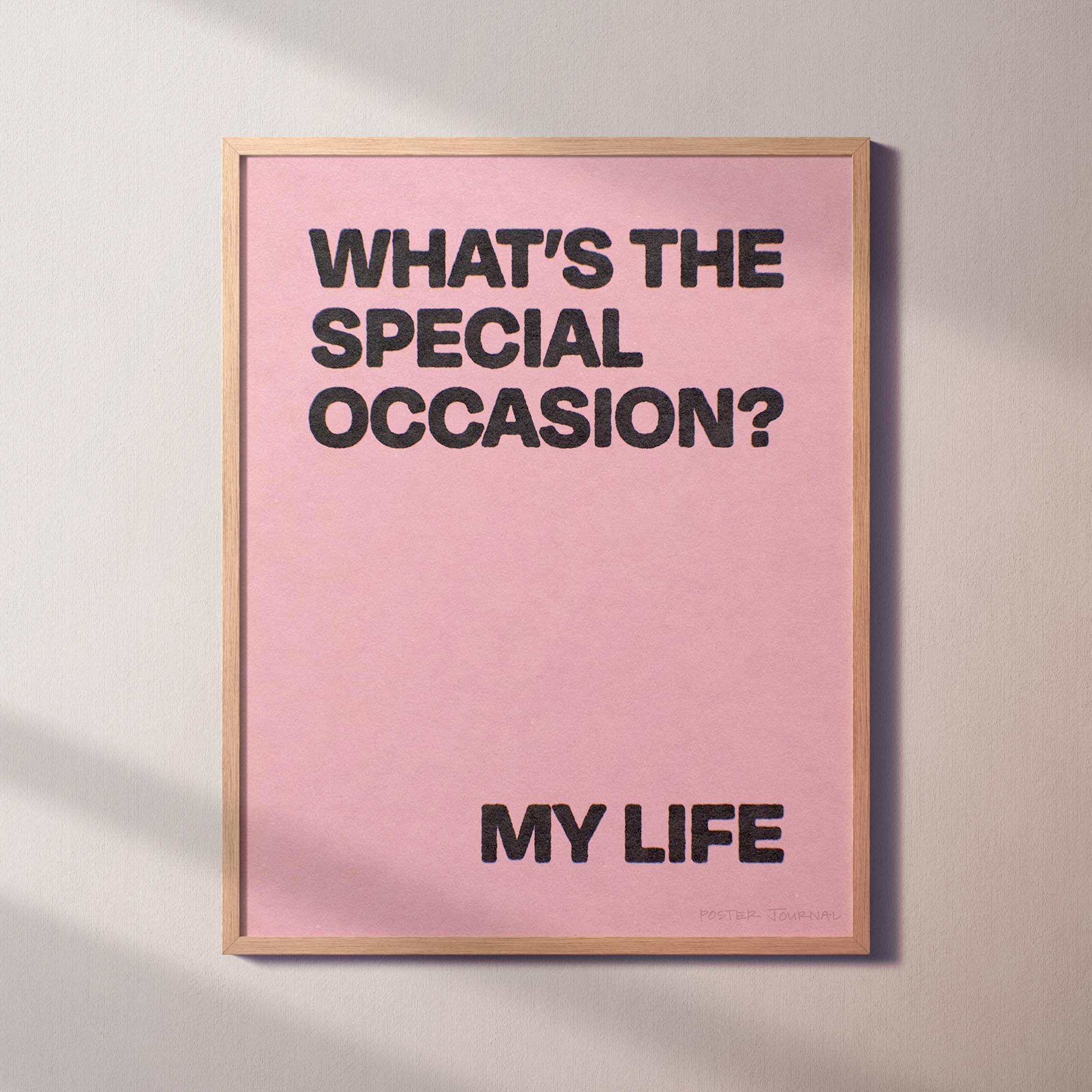 OCCASION PRINT