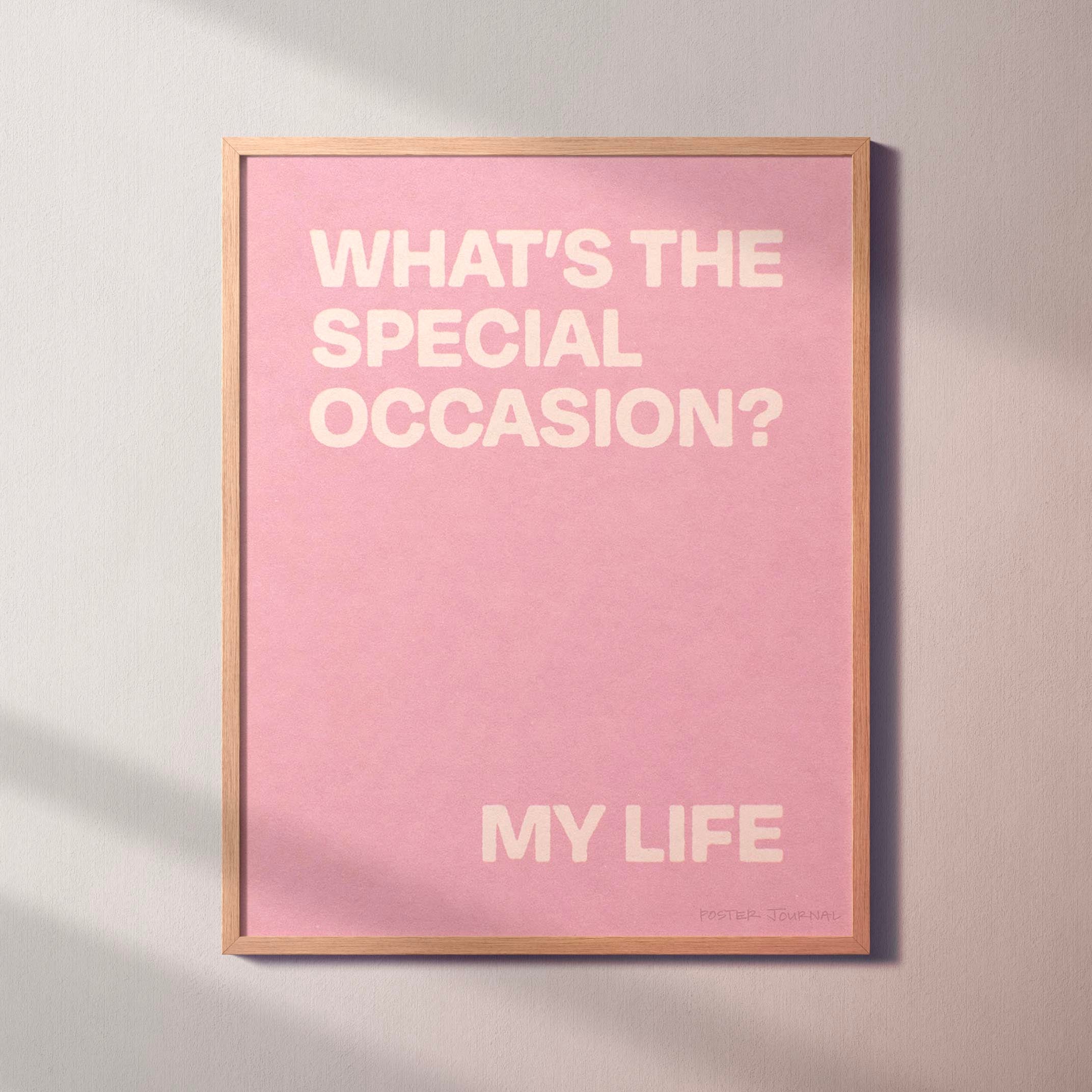 OCCASION PRINT