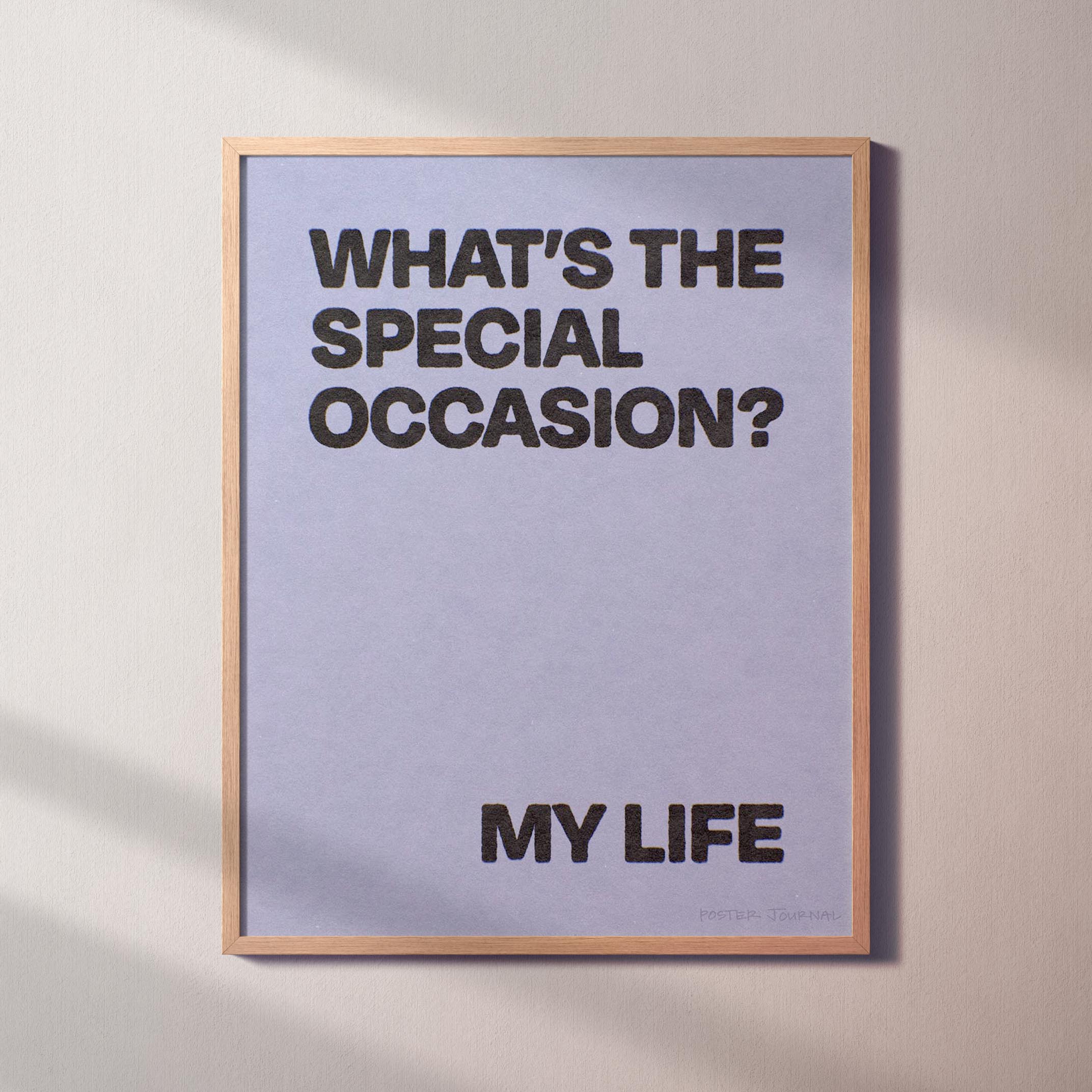 OCCASION PRINT