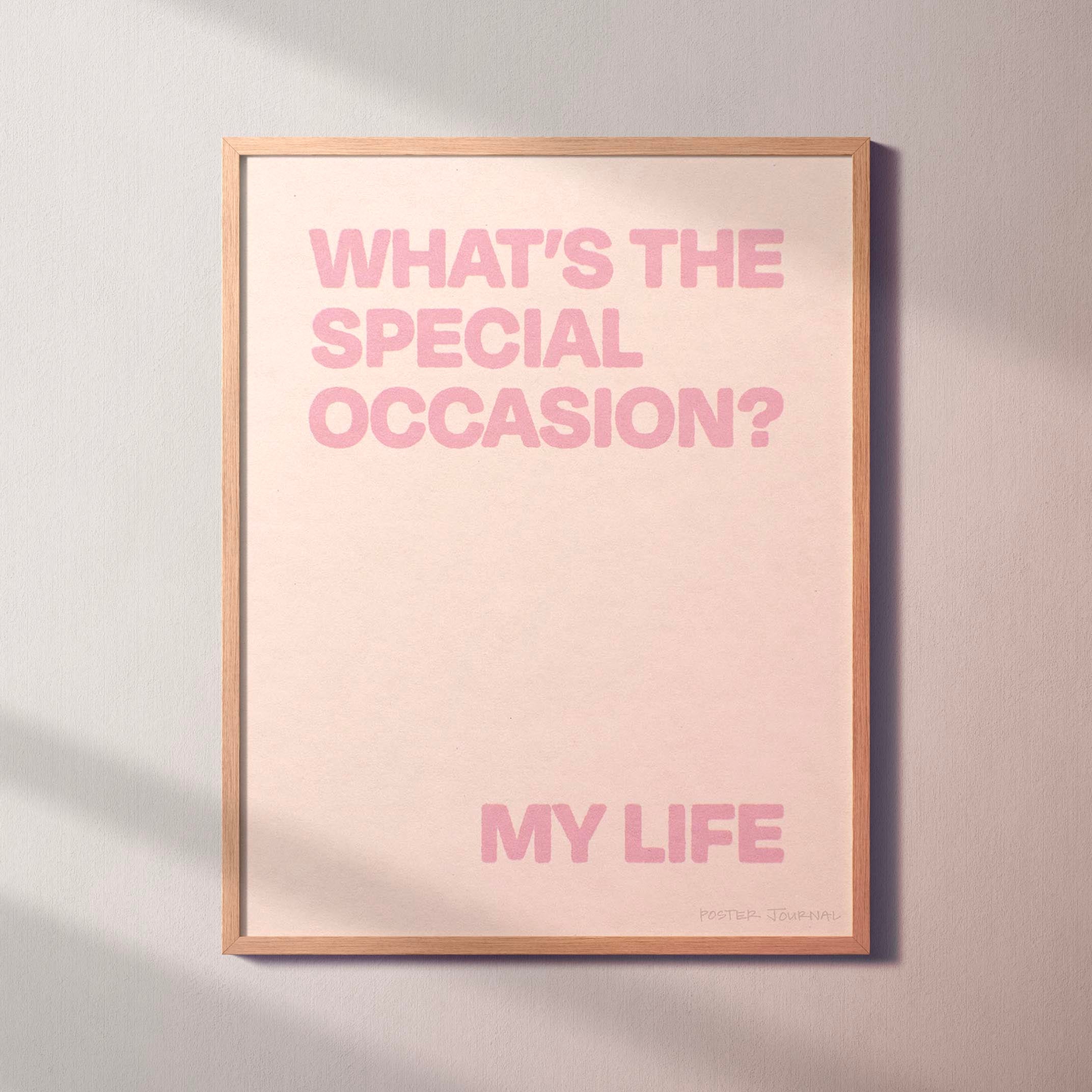 OCCASION PRINT