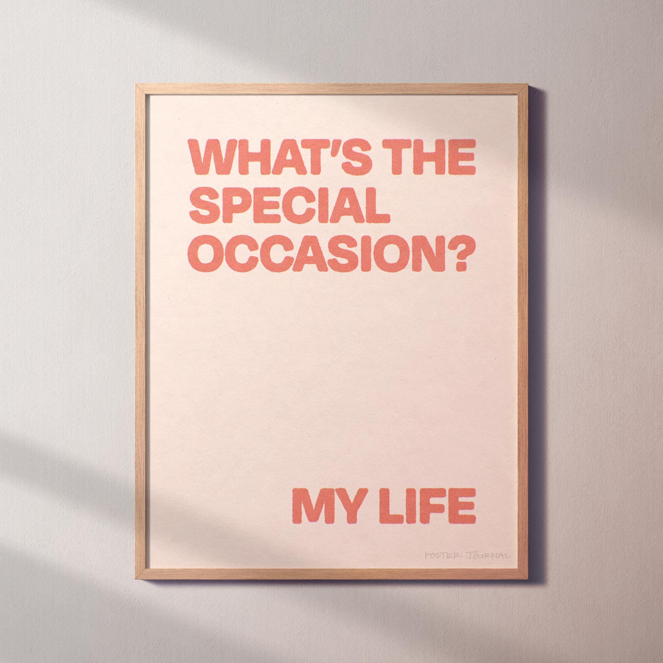 OCCASION PRINT
